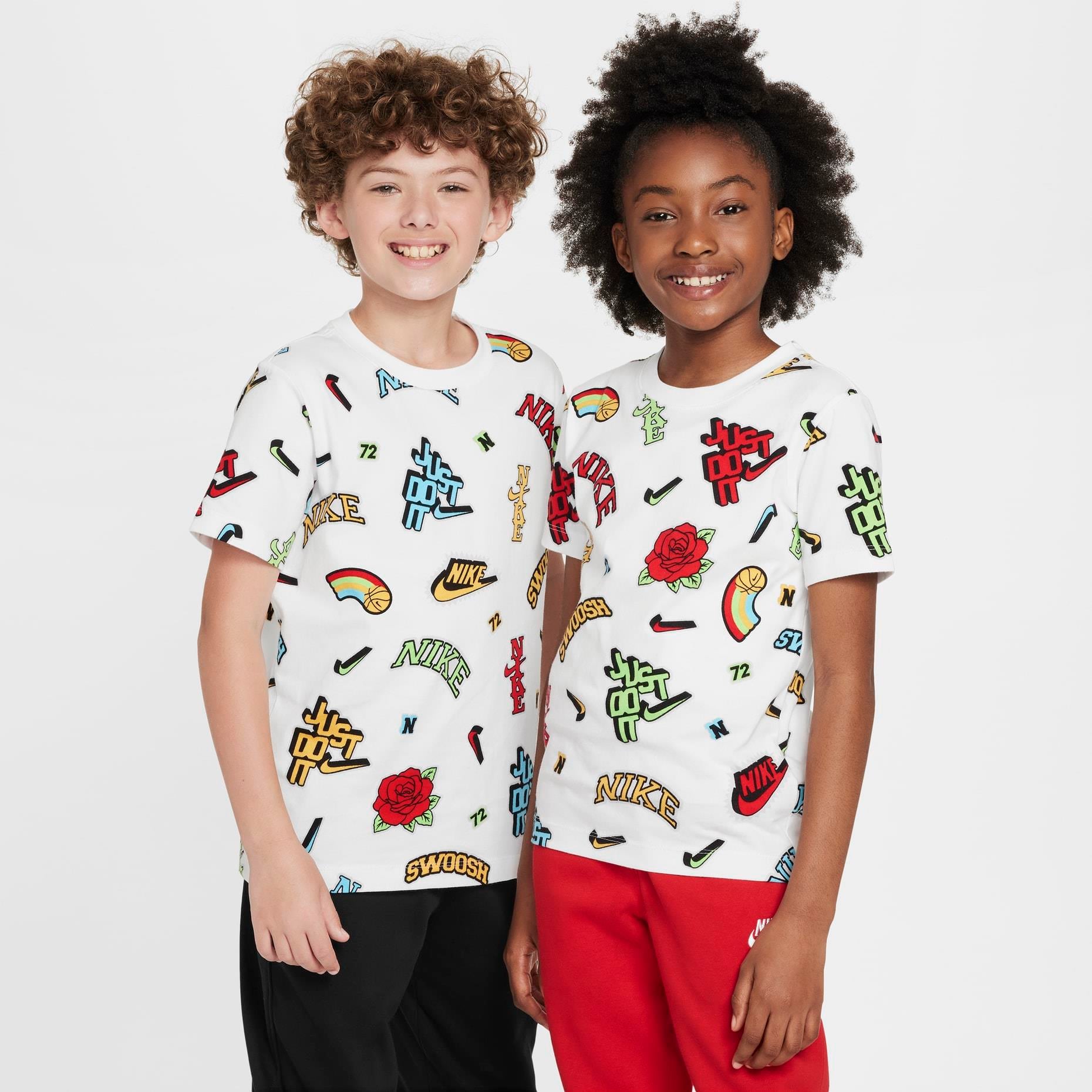 K NSW TEE CREATE 2.2 AOP VRZTY - TURUNCU