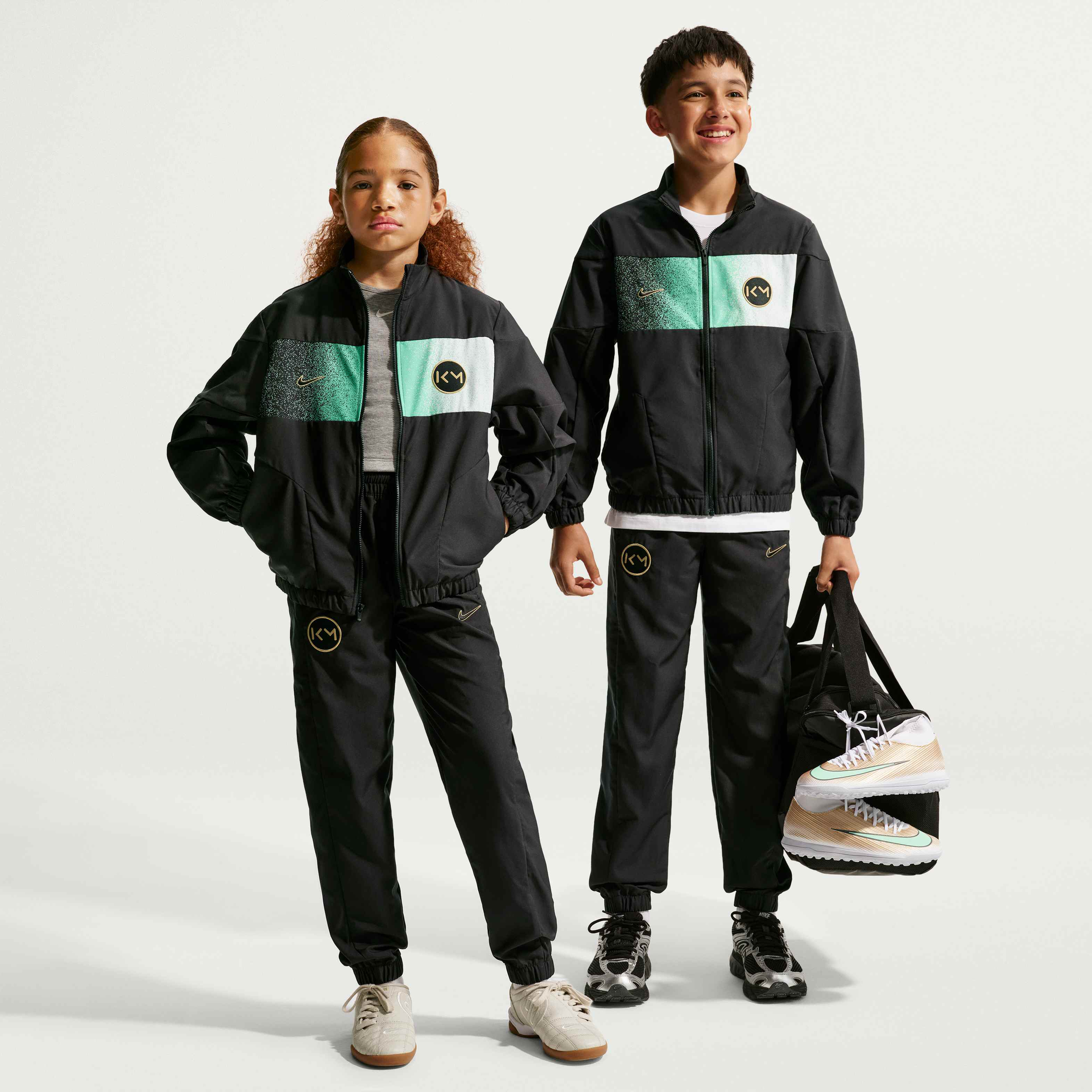 KM K TRACKSUIT WVN FZ - BEYAZ