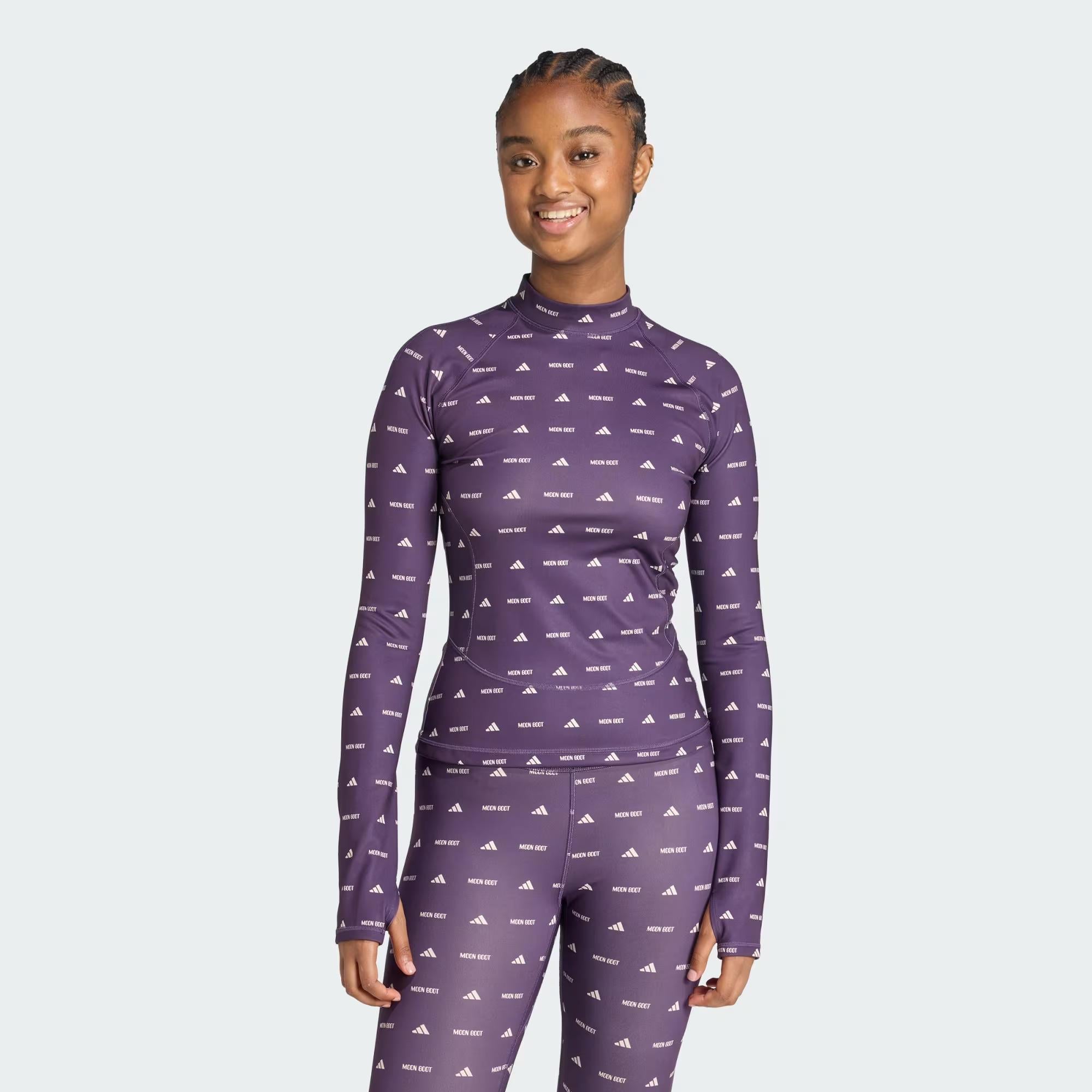Long Sleeve Top - ADIDAS SIYAH