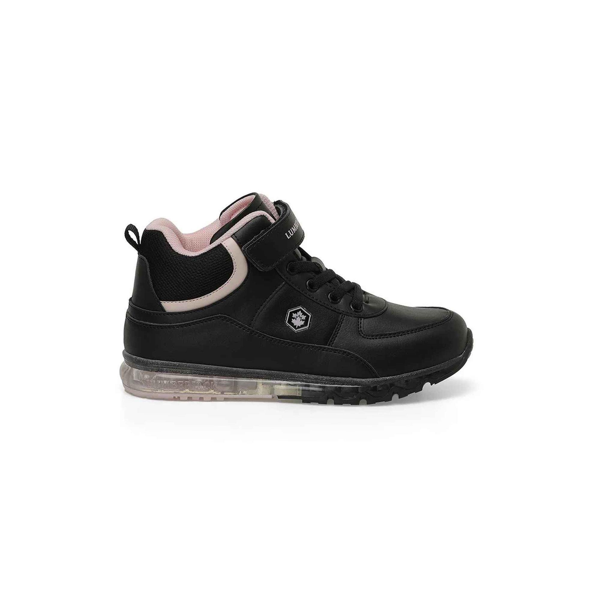 LUMBERJACK CAP HI ÇOCUK AYAKKABI - SİYAH