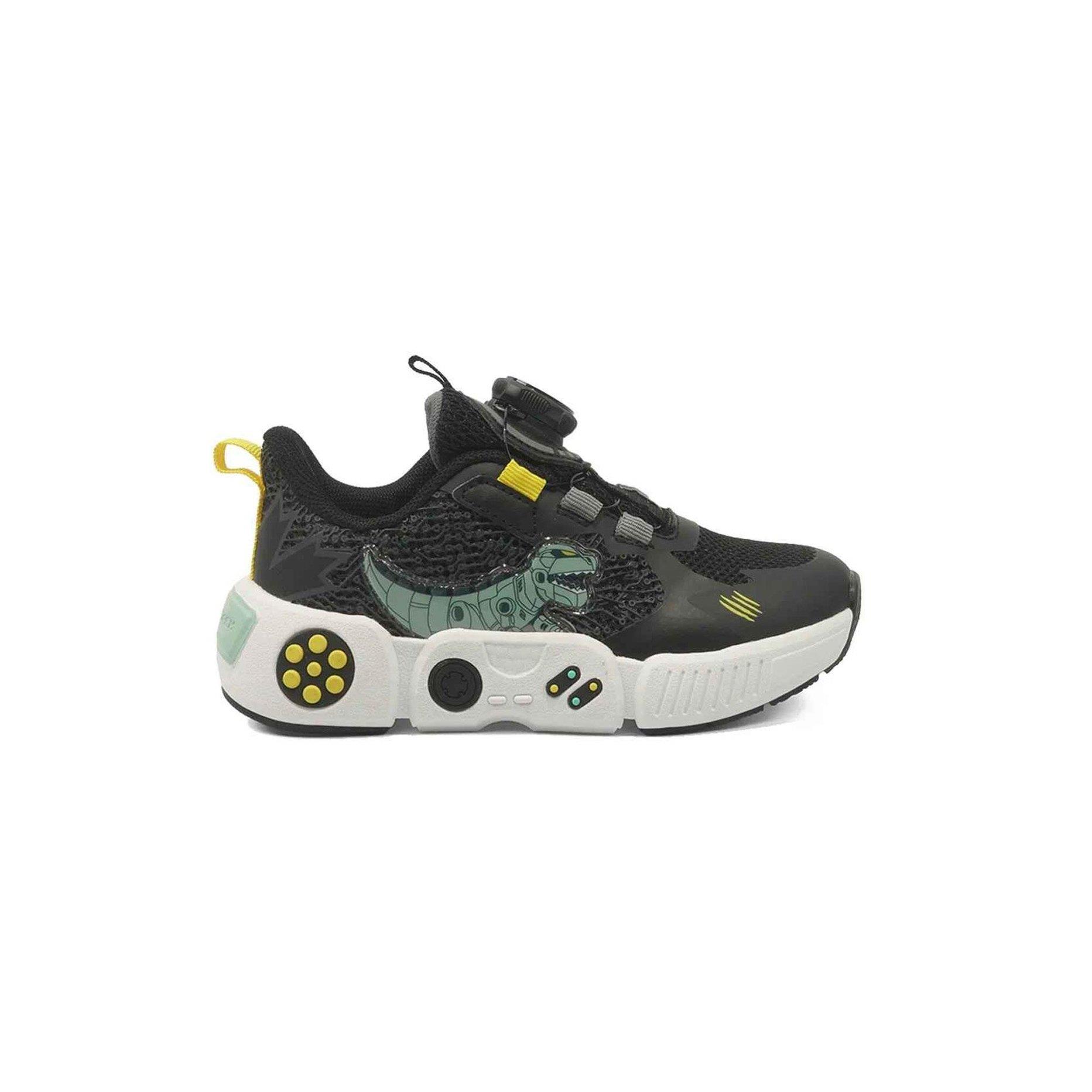 LUMBERJACK T-REX ÇOCUK AYAKKABI - SİYAH/YEŞİL