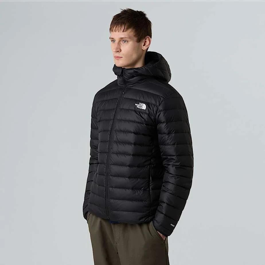M CLASSIC DOWN HOODED JACKET - SIYAH