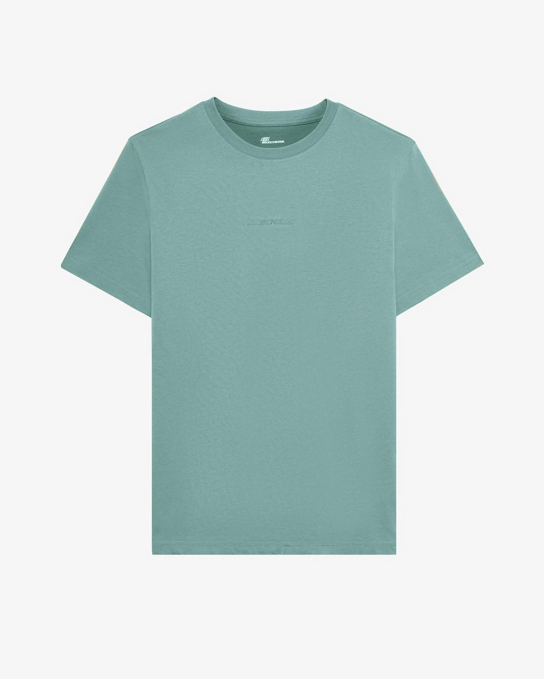 M Essential T-Shirt - GÜMÜŞ/KIRMIZI