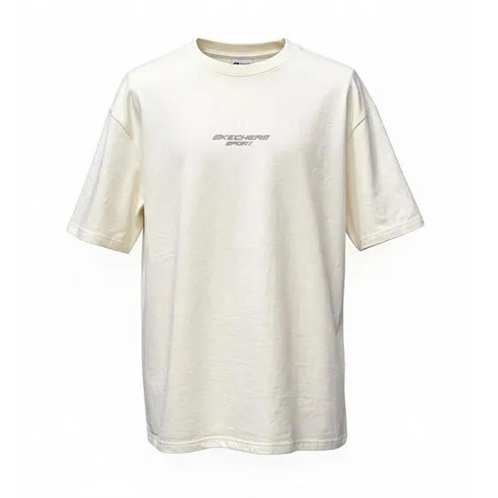M Graphic Tee Reflect Logo Oversize T-Shirt - 3855