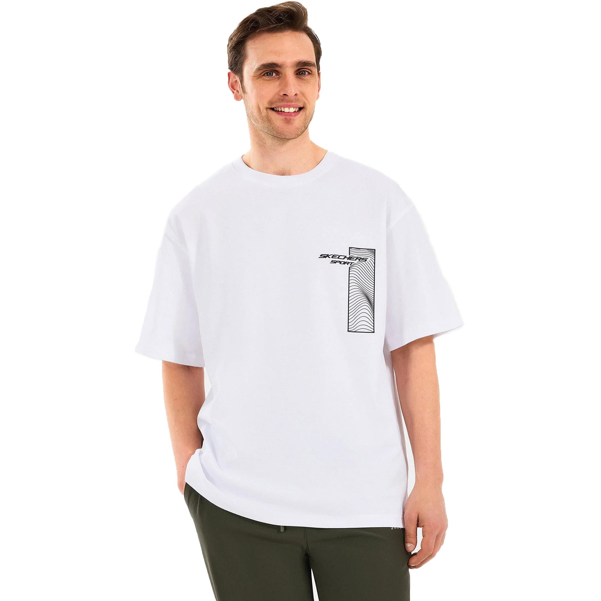 M Heavyweight Graphic Tee T-Shirt - TURUNCU