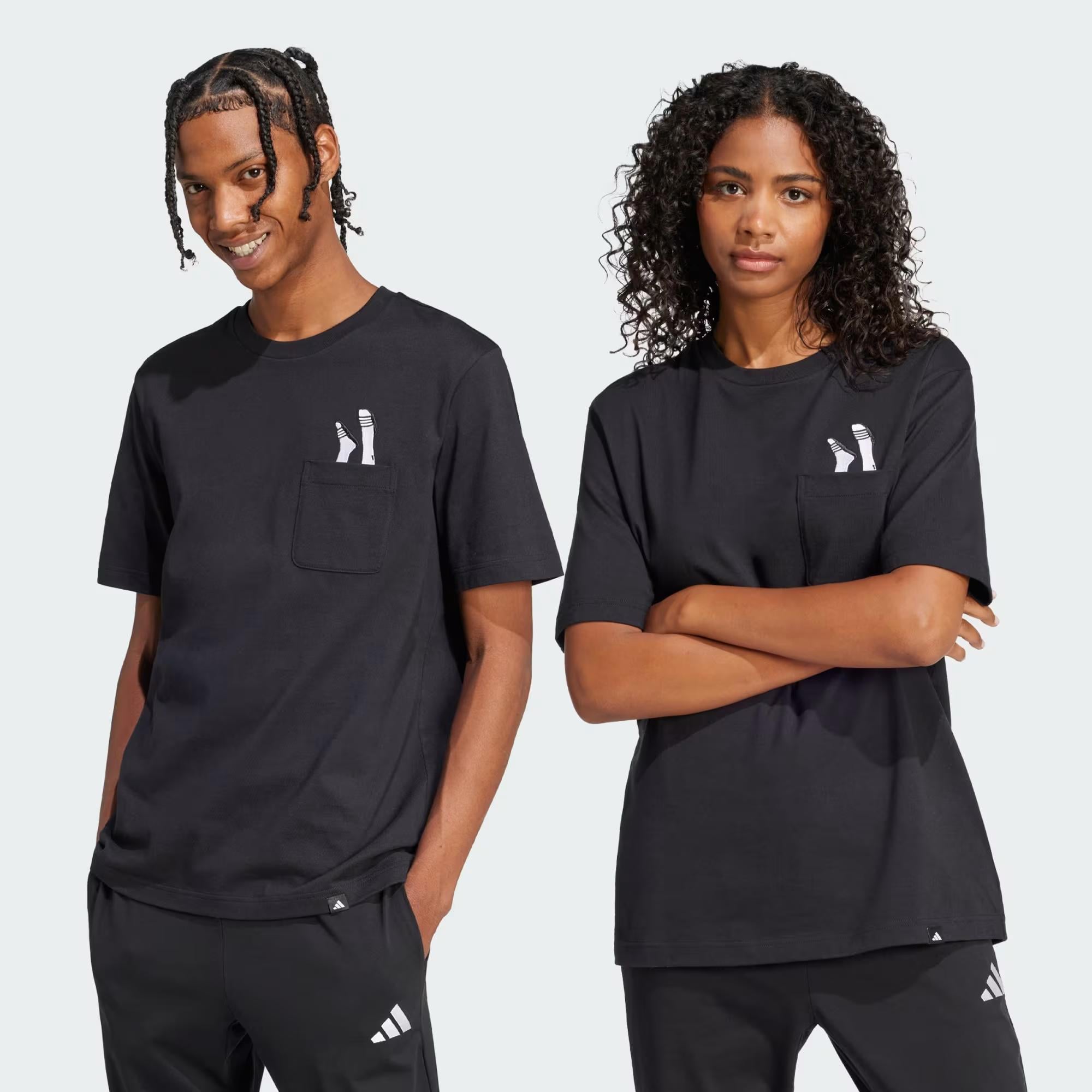 M L SLIDE PKT T - ADIDAS SIYAH