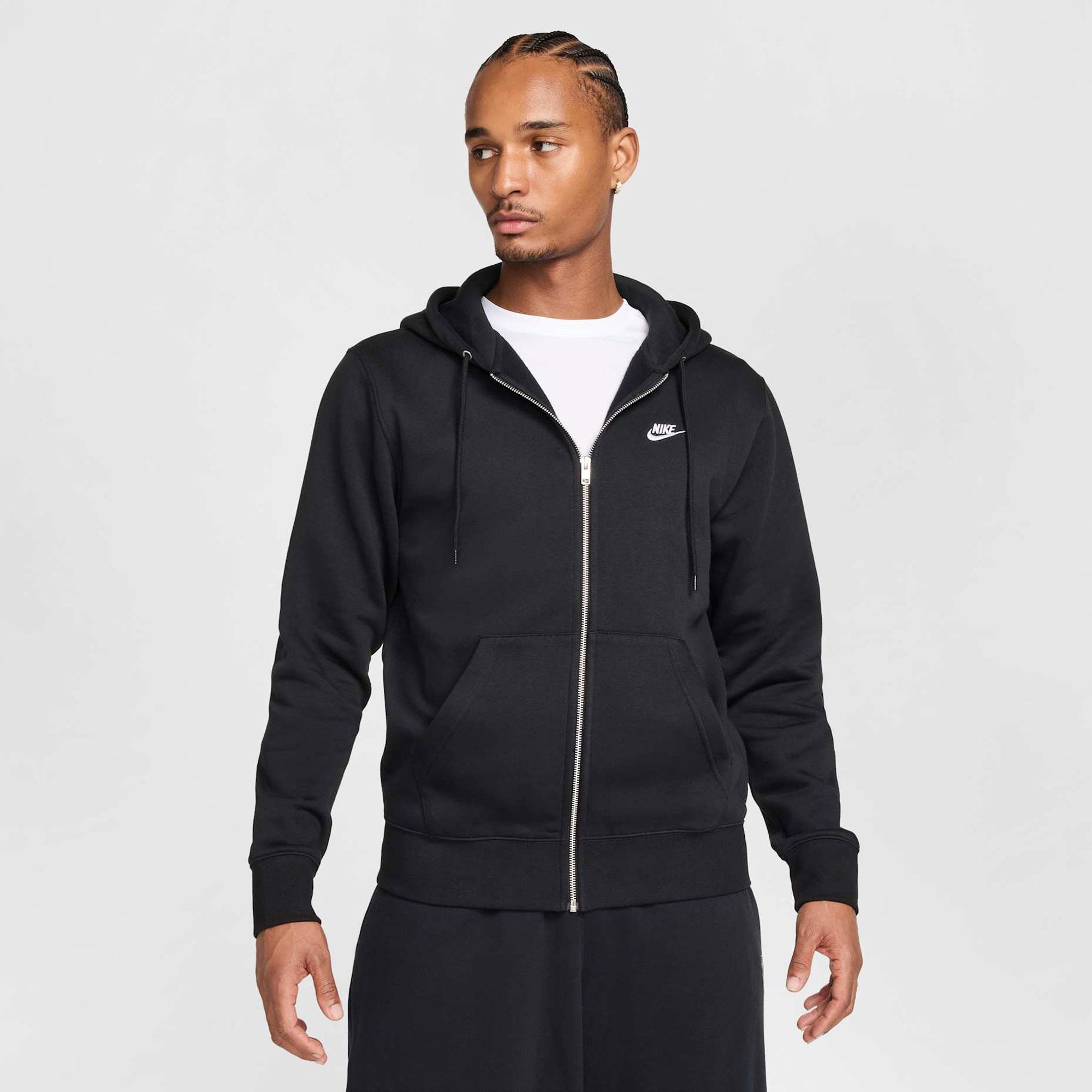 M NK CLUB BB FZ HOODIE - BEYAZ