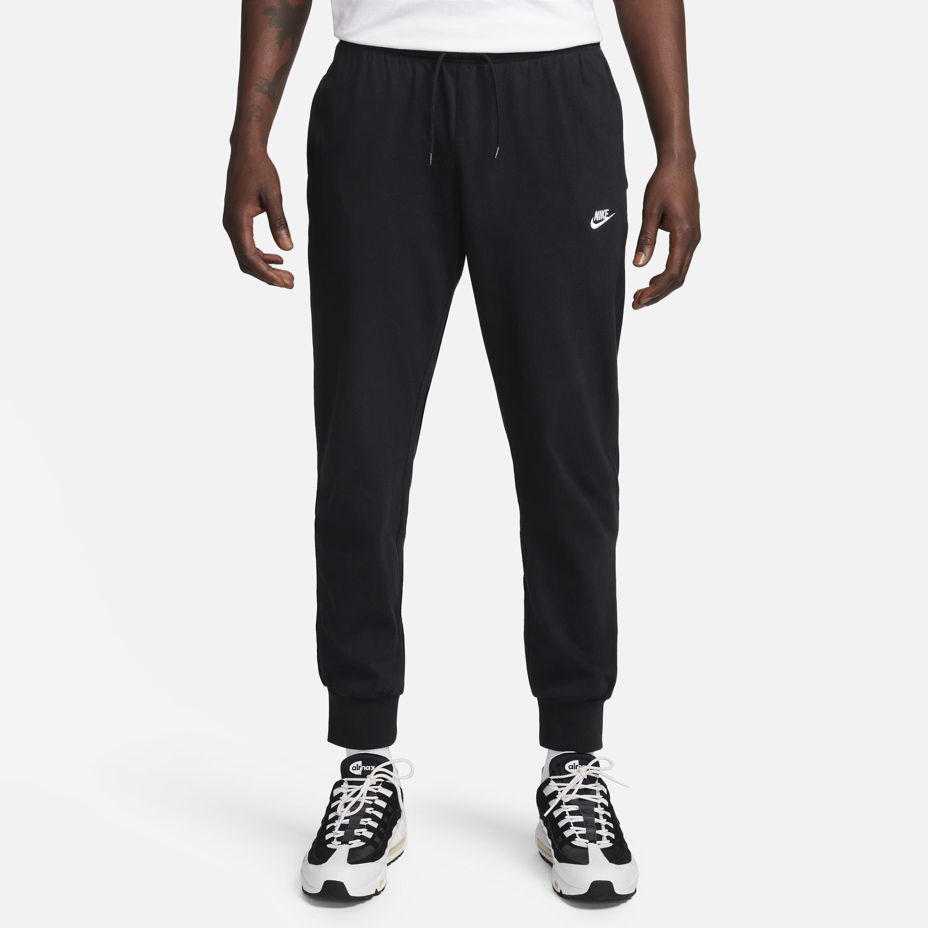 M  NK CLUB KNIT JOGGER - BEYAZ