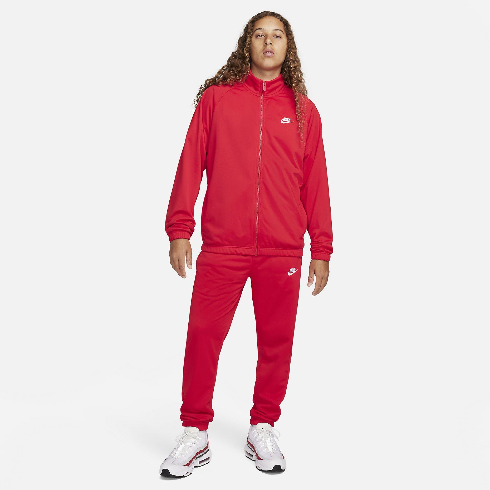 M NK CLUB PK TRK SUIT - BEYAZ/BORDO