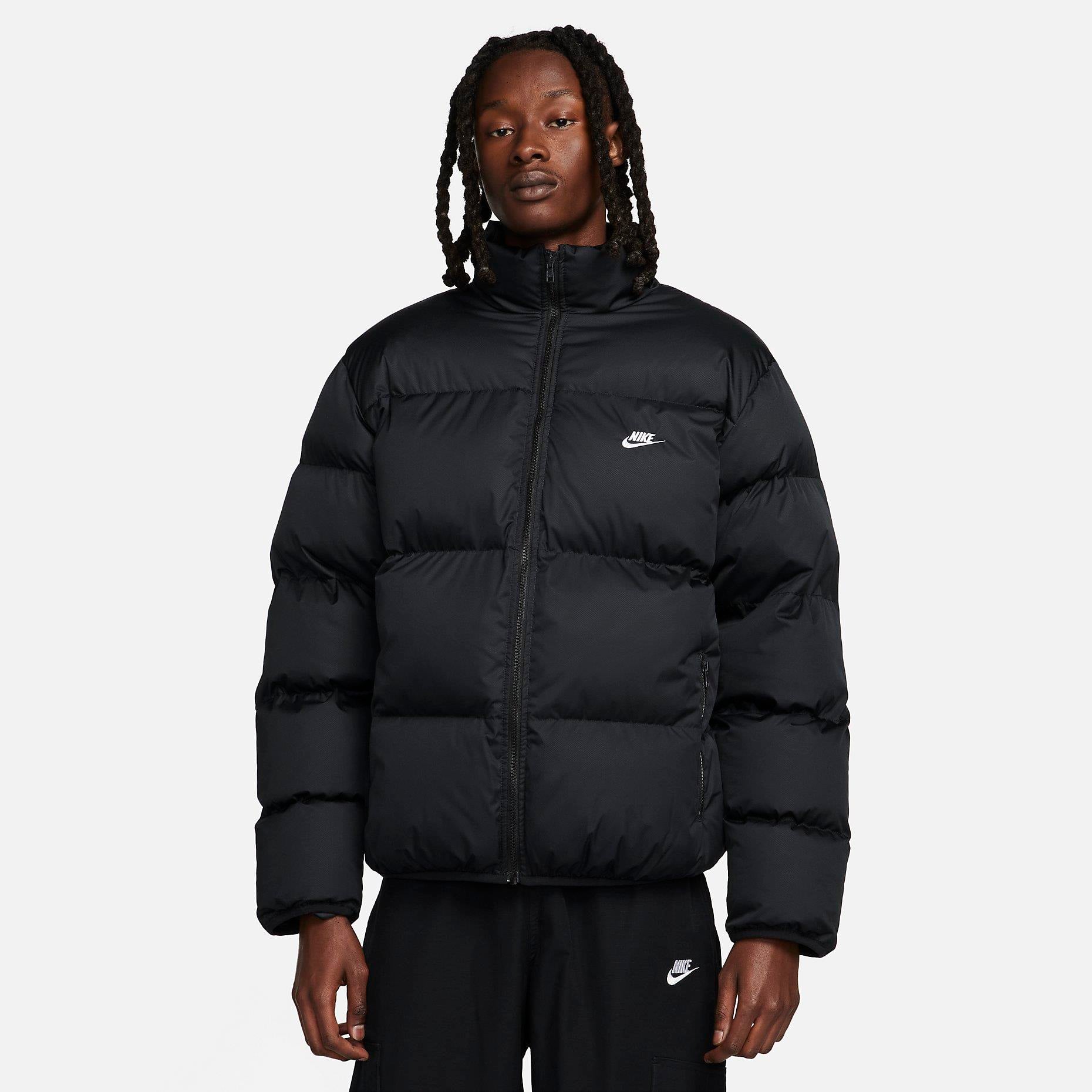 M NK CLUB PUFFER JKT - BEYAZ