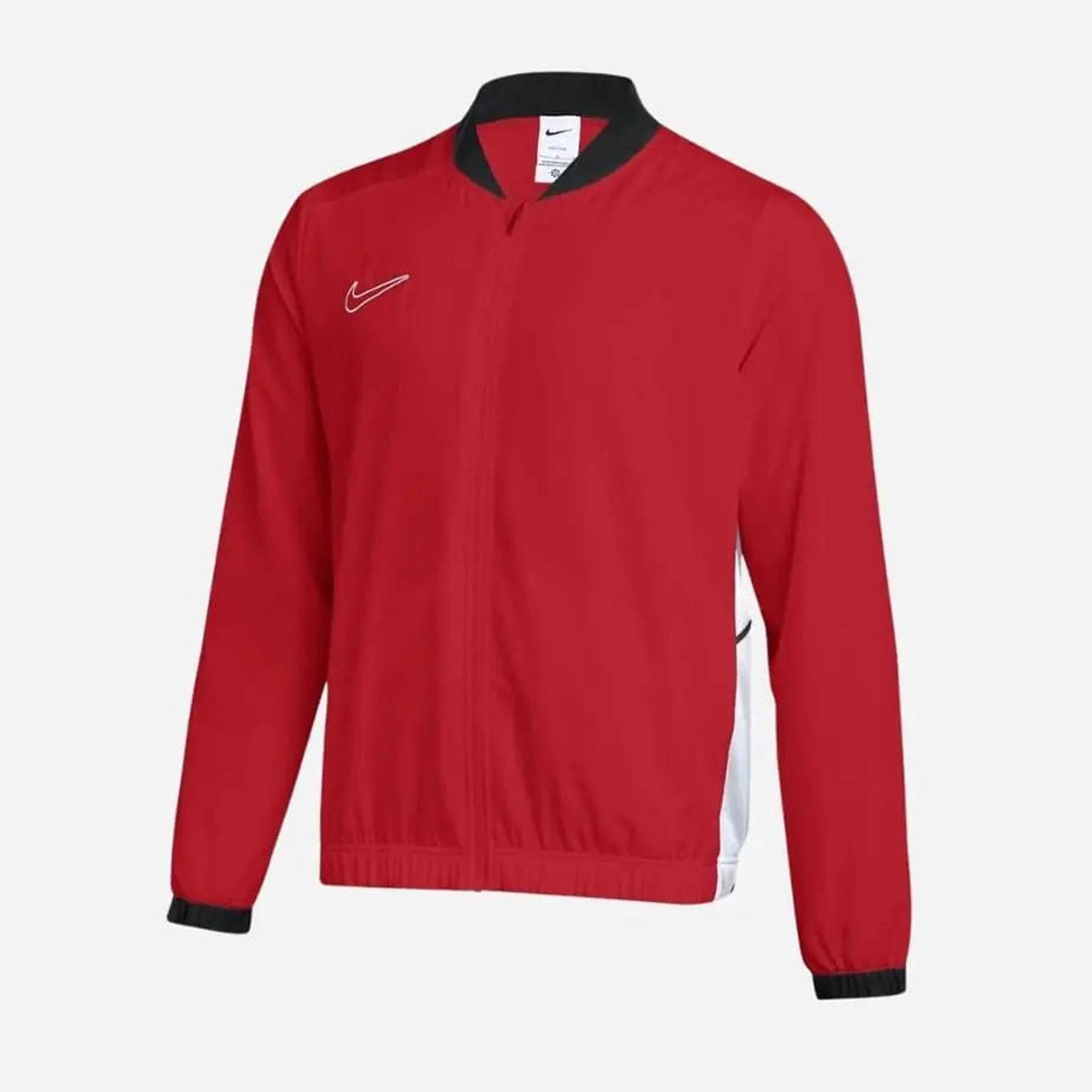 M NK DF ACD25 TRK JKT W - BEYAZ/BORDO