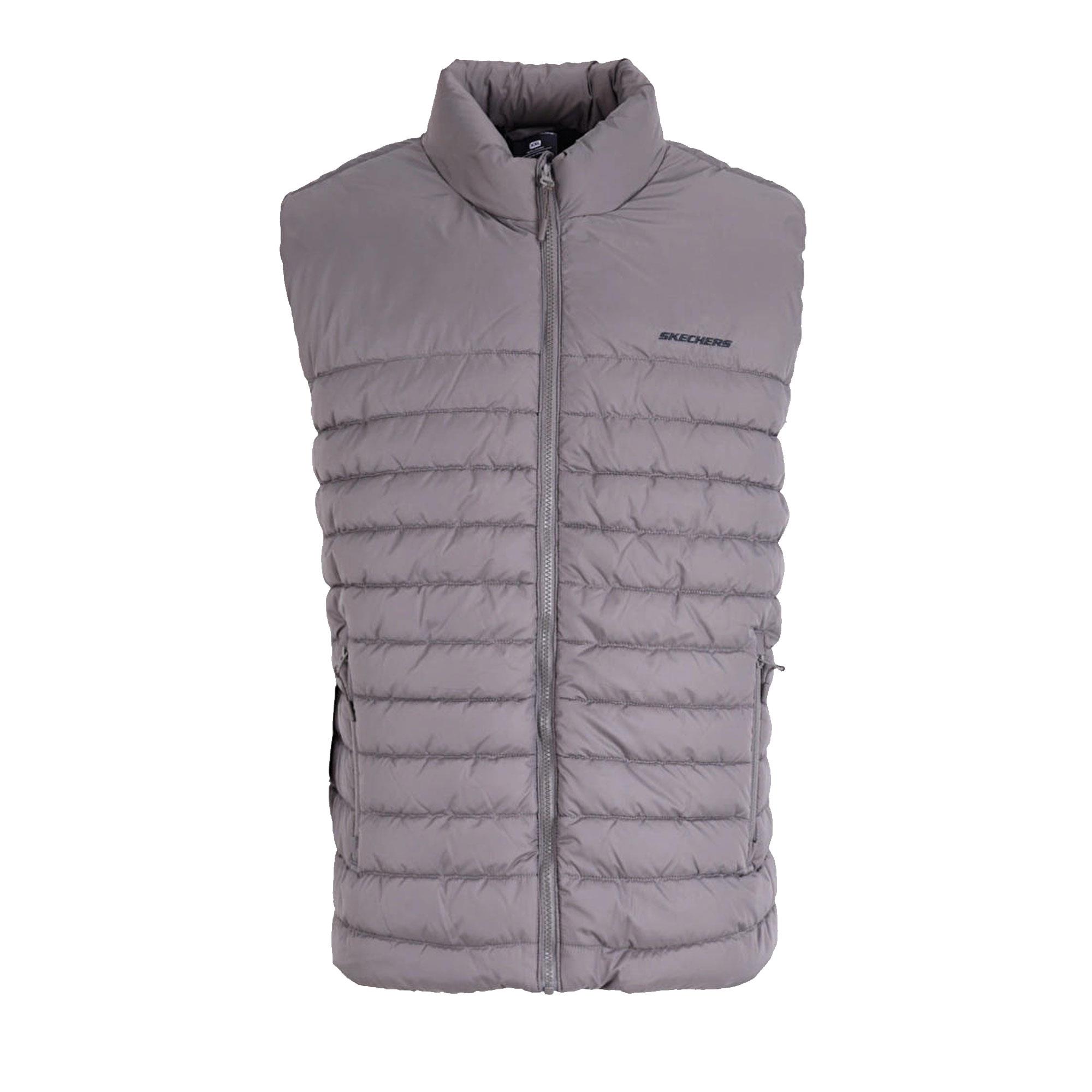 M Outerwear Polar Lining Padded Vest - GRİ