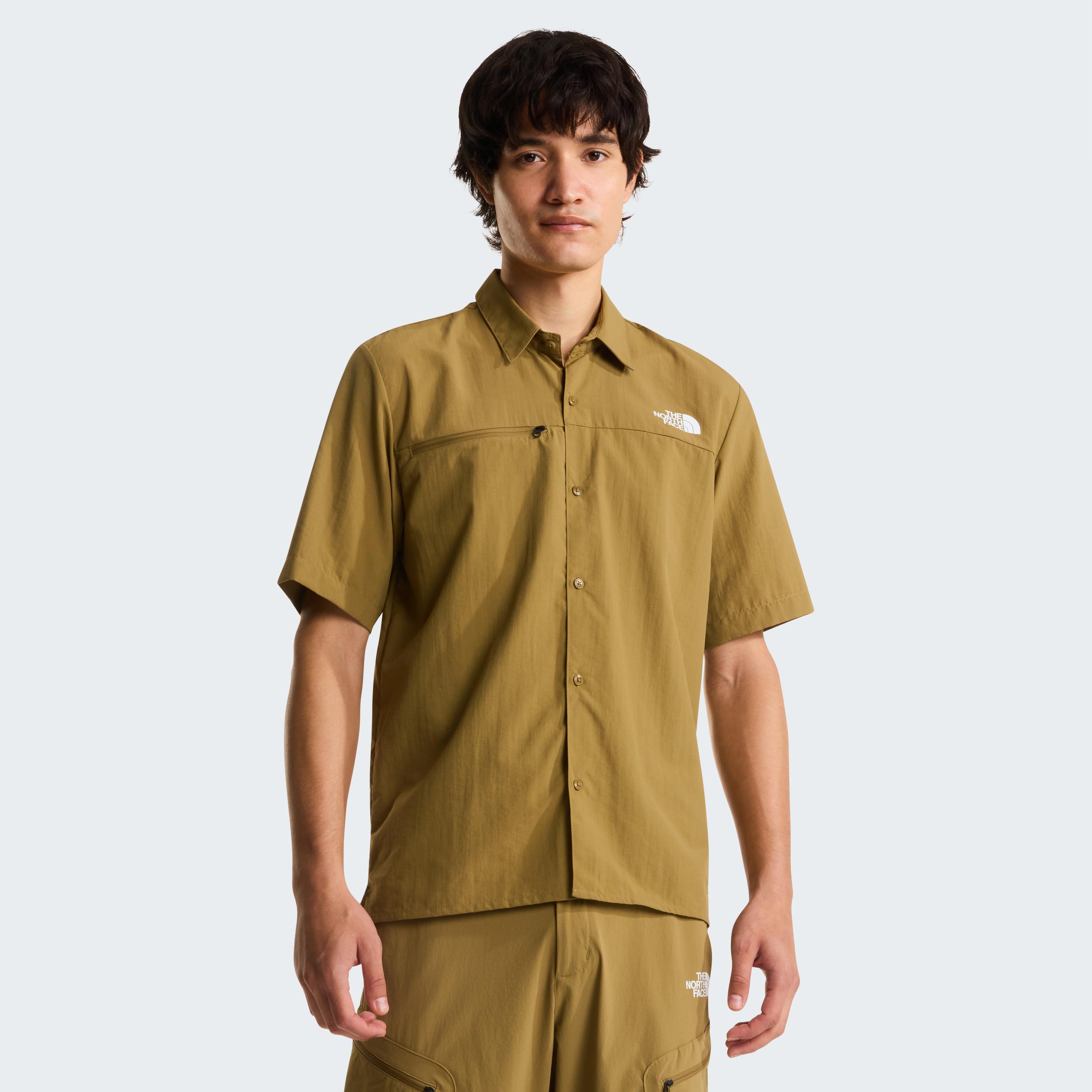 M PACKABLE SHORT SLEEVE SHIRT - SIYAH