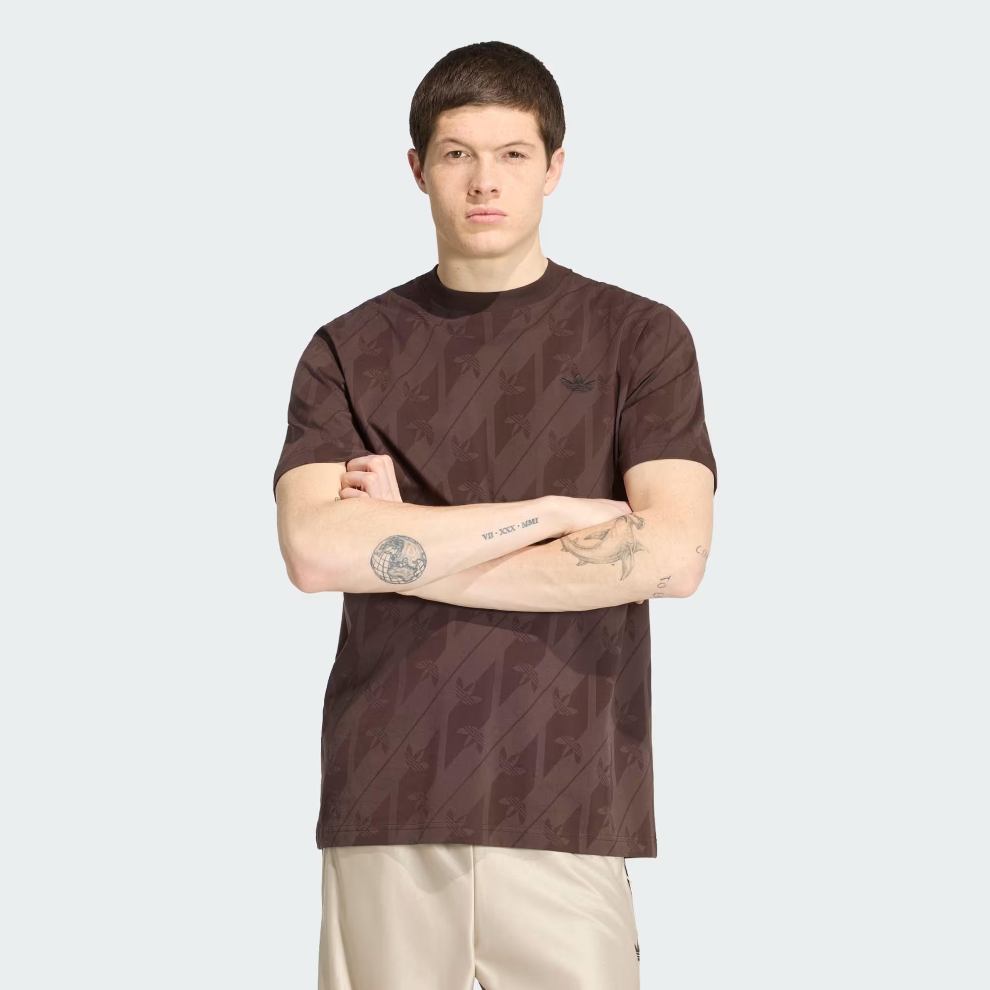 MONOGRAM AOP TE - ADIDAS SIYAH