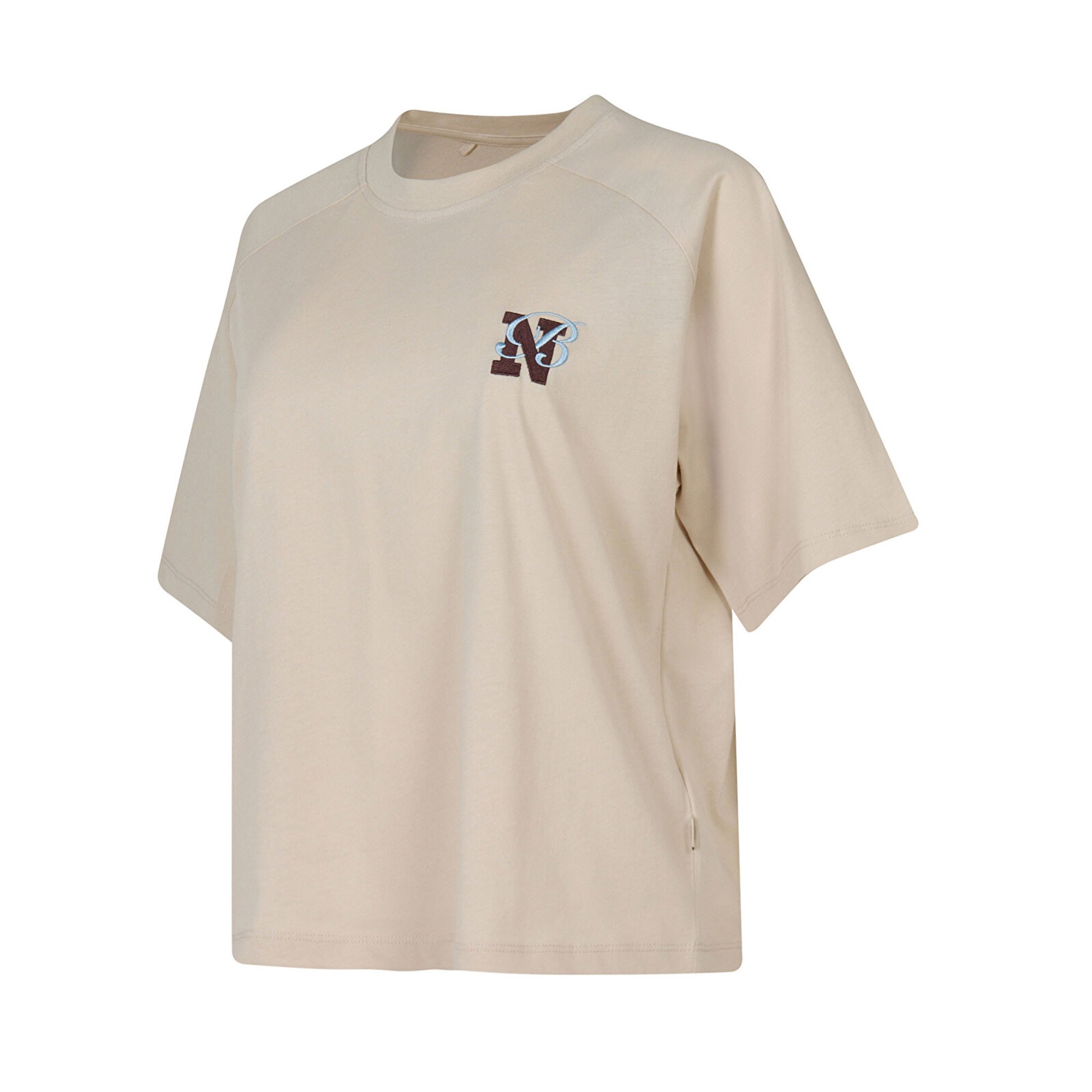 NB LIFESTYLE WOMEN T-SHIRT - BEJ