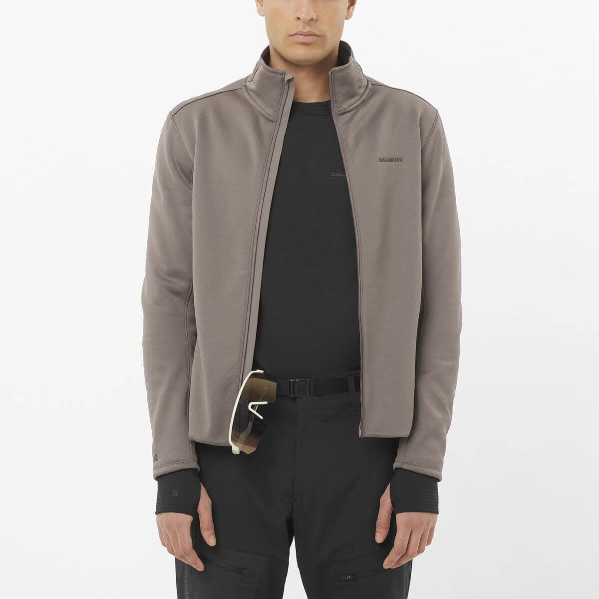 OUTLINE WARM FLEECE FZ M - SIYAH