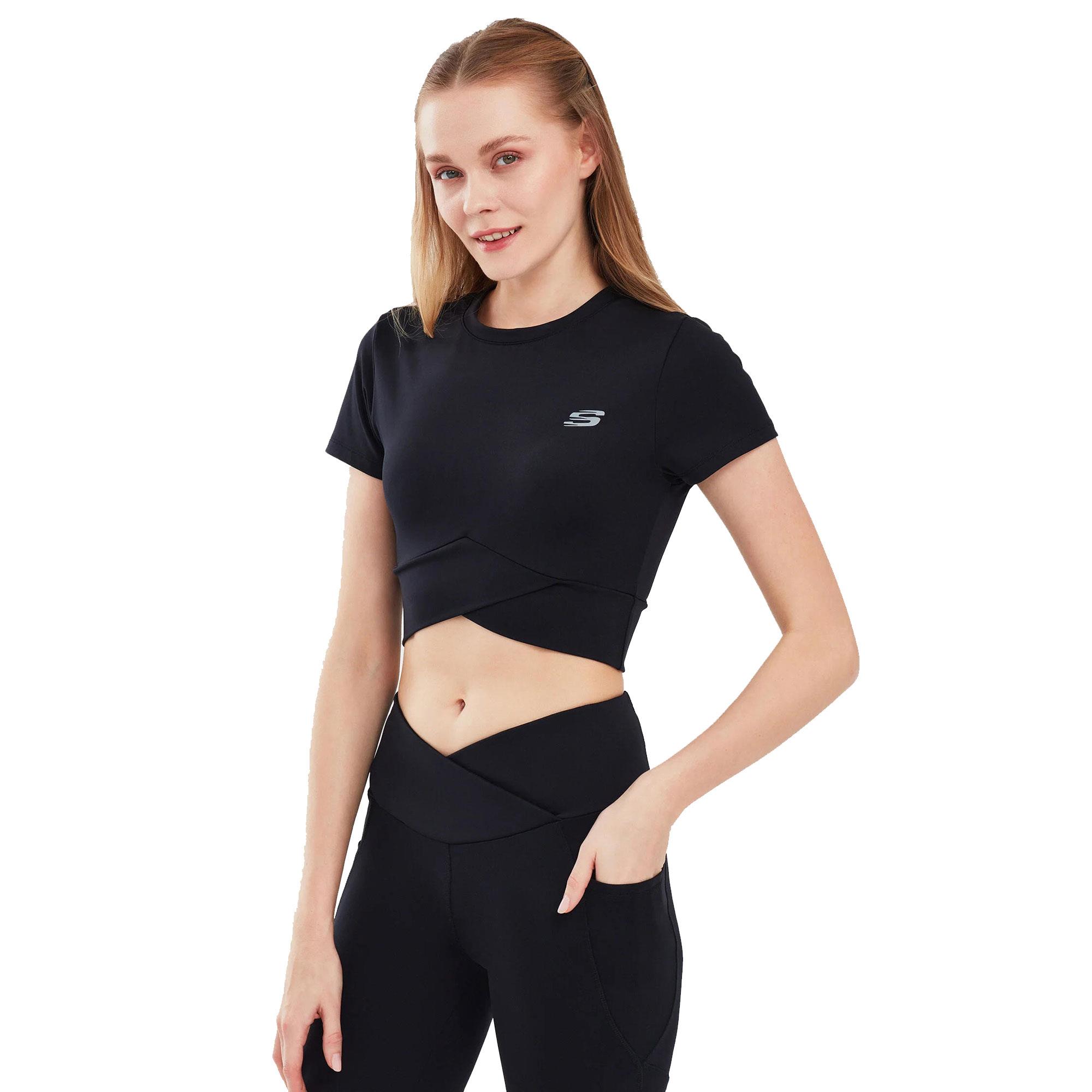 Performance Coll. W Short Sleeve  T-Shirt - SİYAH
