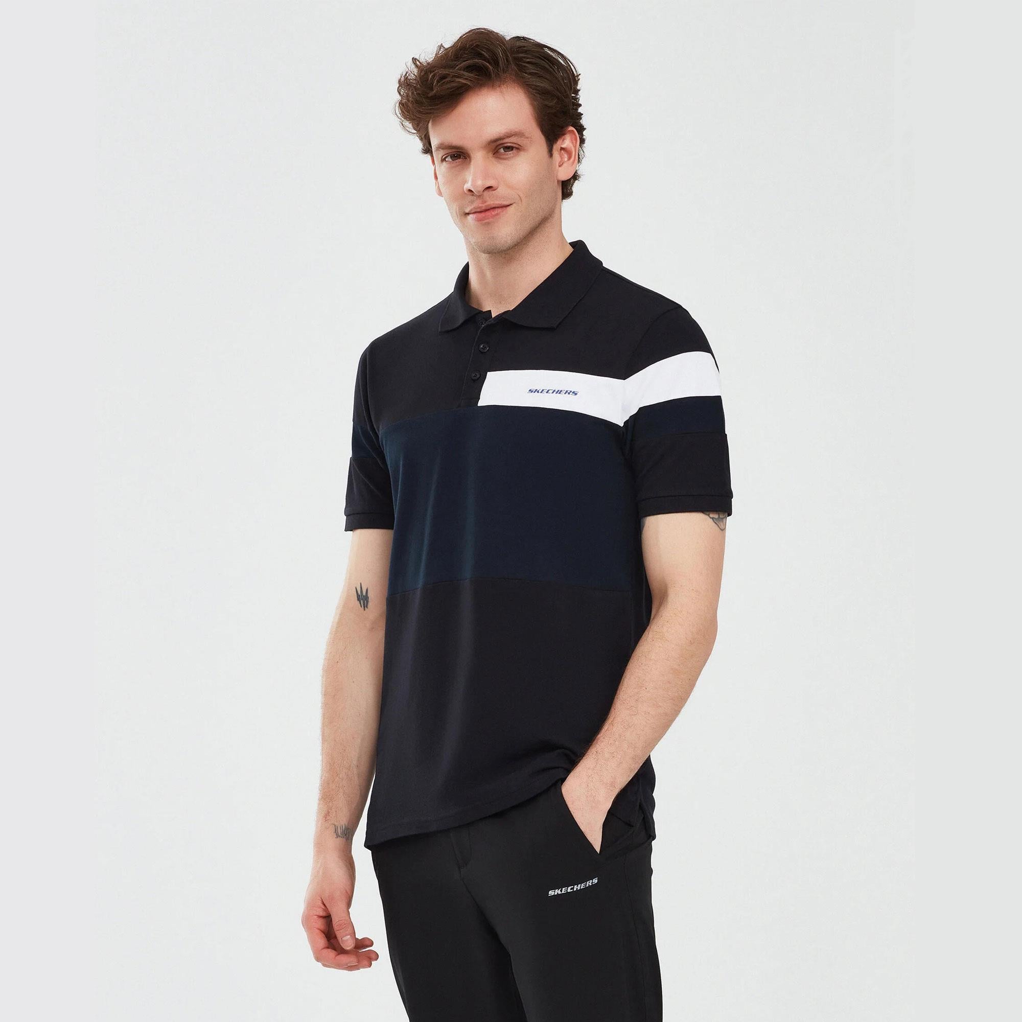 Polo Shirt M Short Sleeve - SİYAH