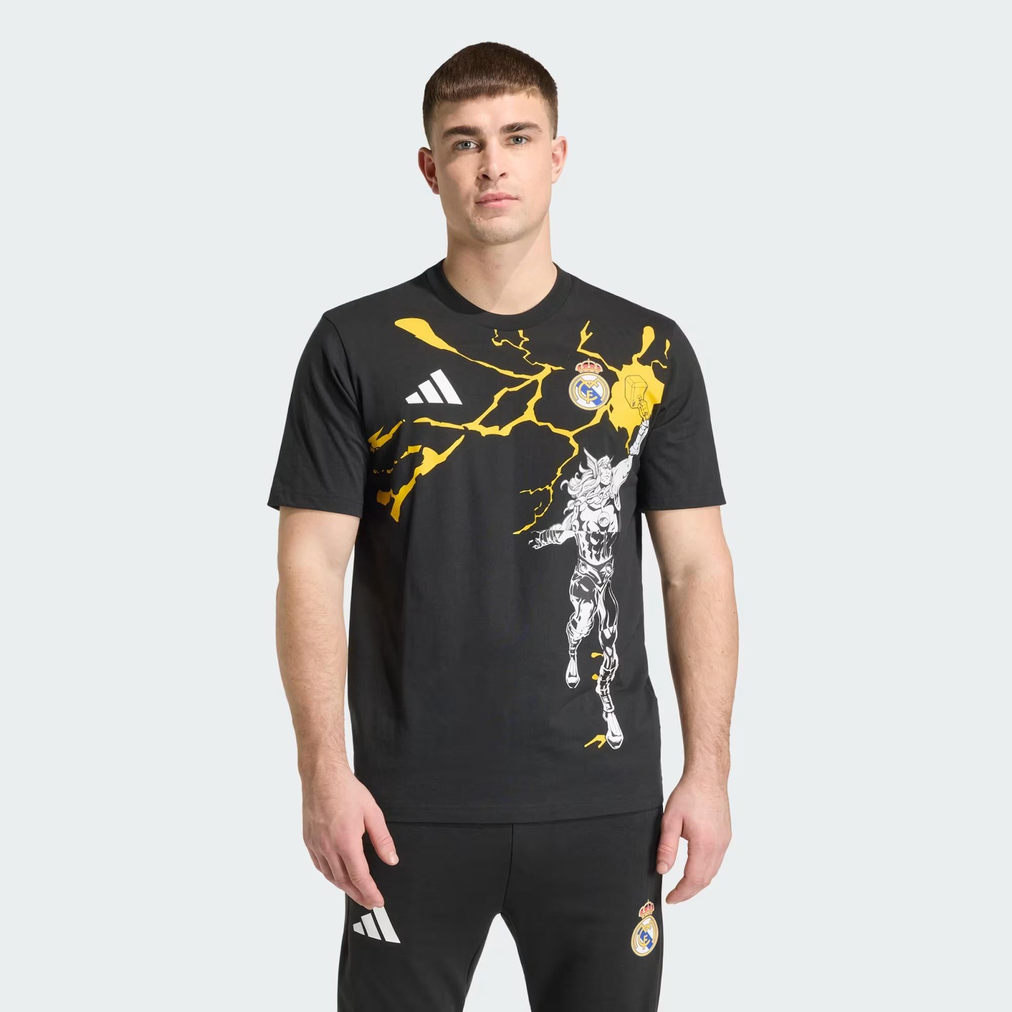 REAL MARVEL TEE - ADIDAS SIYAH
