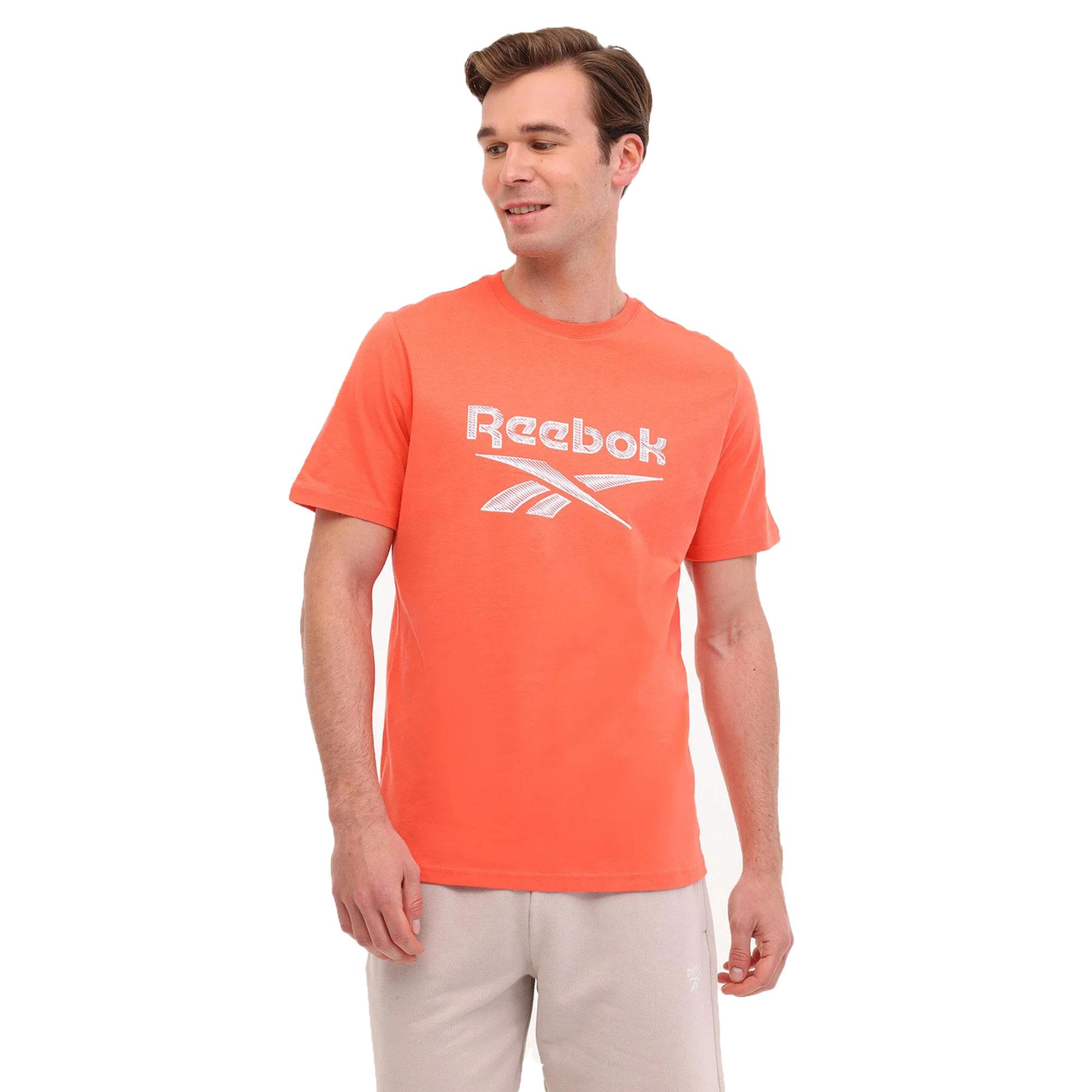 REEBOK NEW ID REG TEE SWEAT - TURUNCU