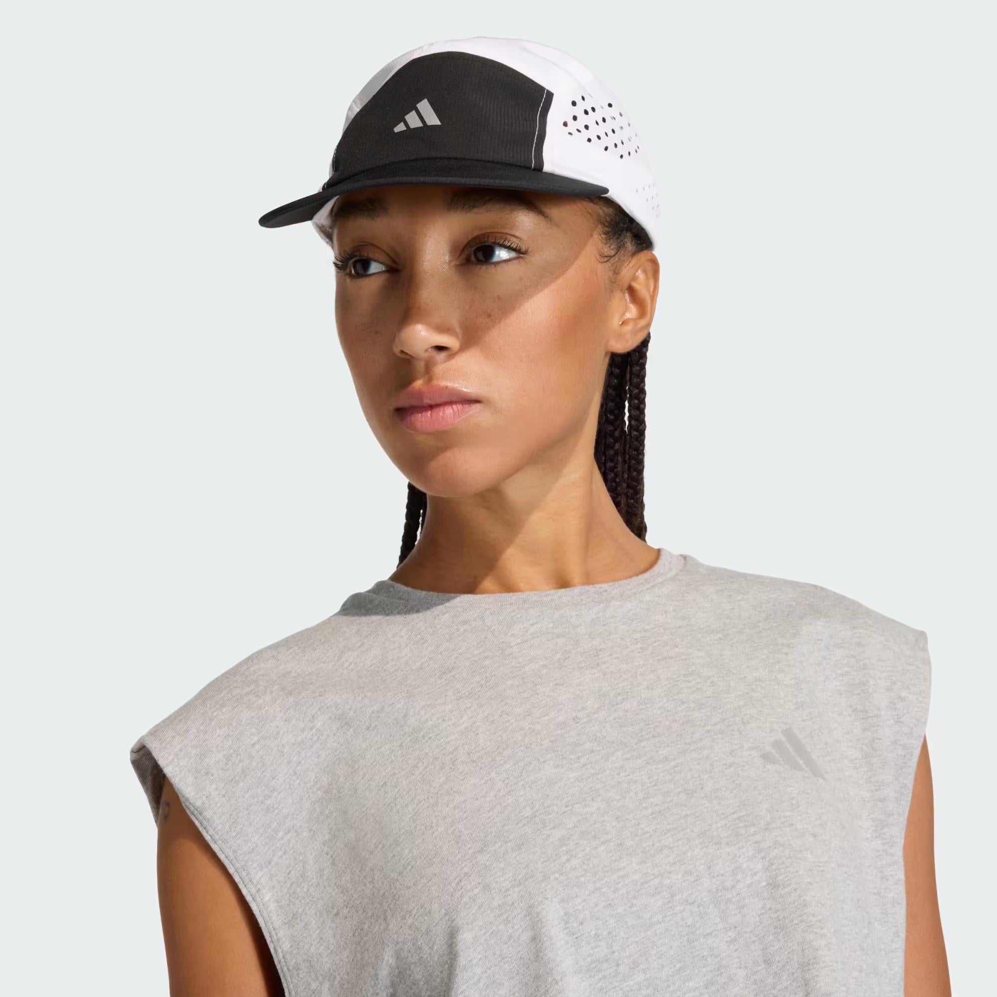 RUN 5P CAP SOL - ADIDAS SIYAH