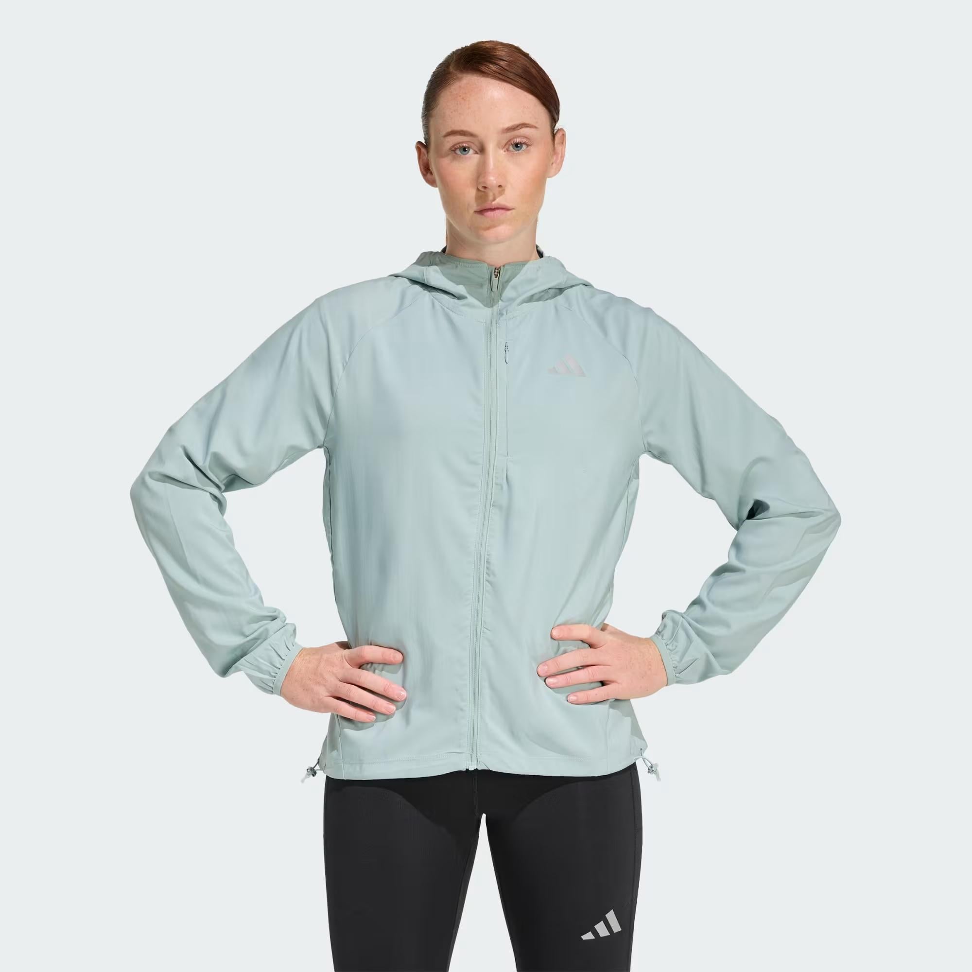 Run Ess JKT W - ADIDAS SIYAH