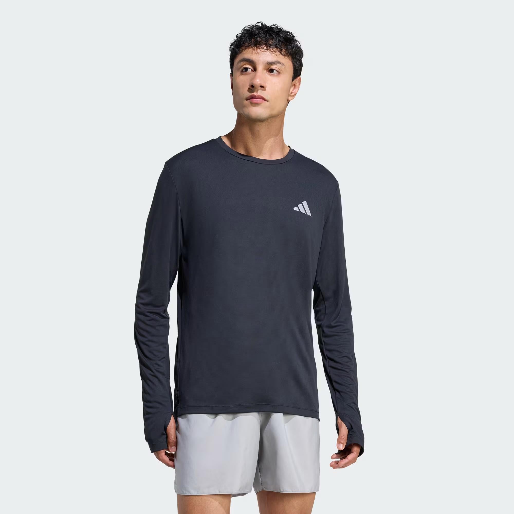 Run Ess LS M - ADIDAS SIYAH