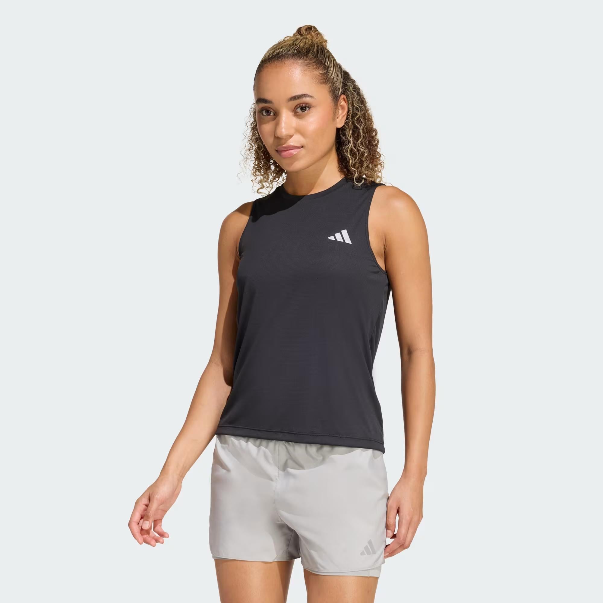 Run Ess Tank W - ADIDAS SIYAH