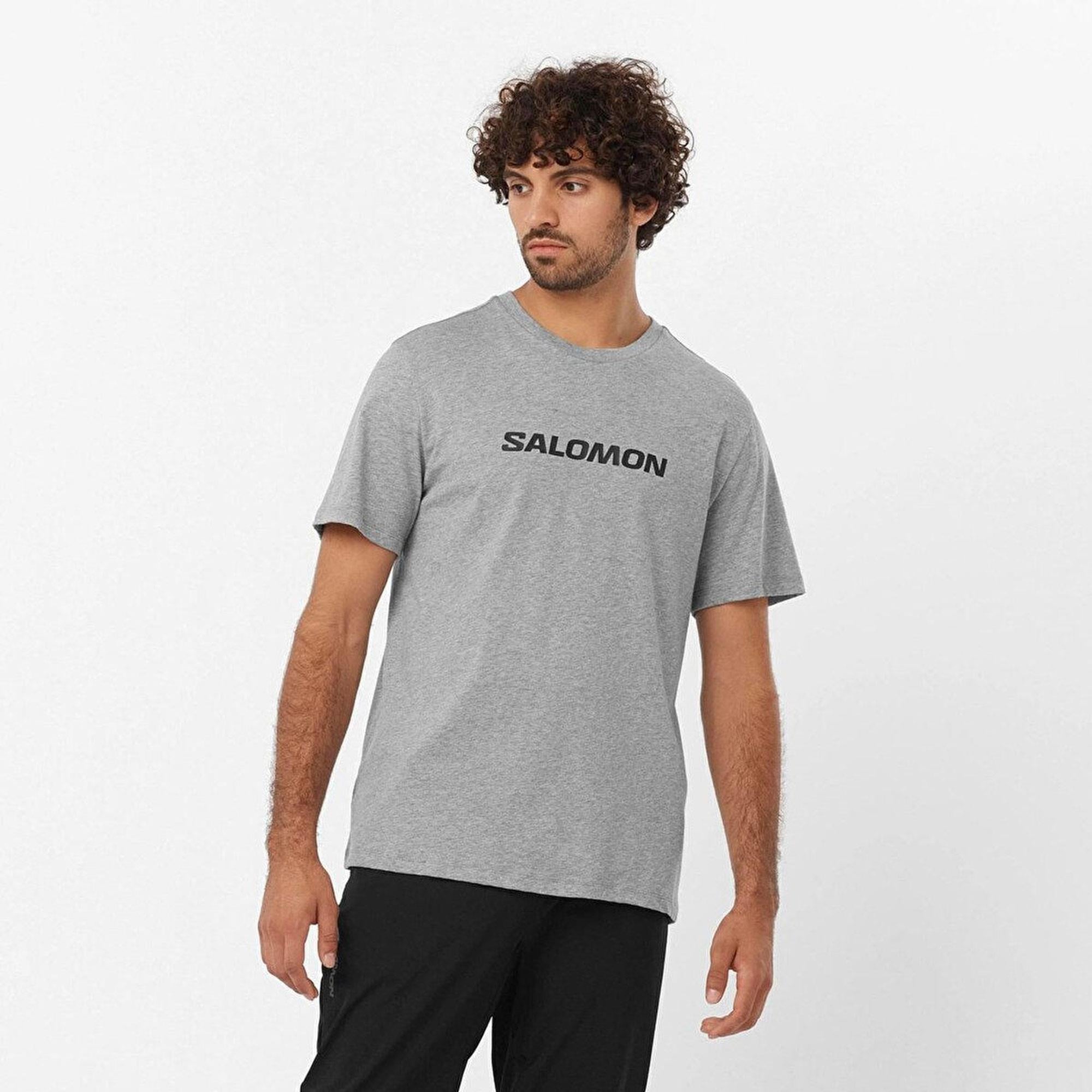 SAL LOGO PERF SS TEE M - SIYAH