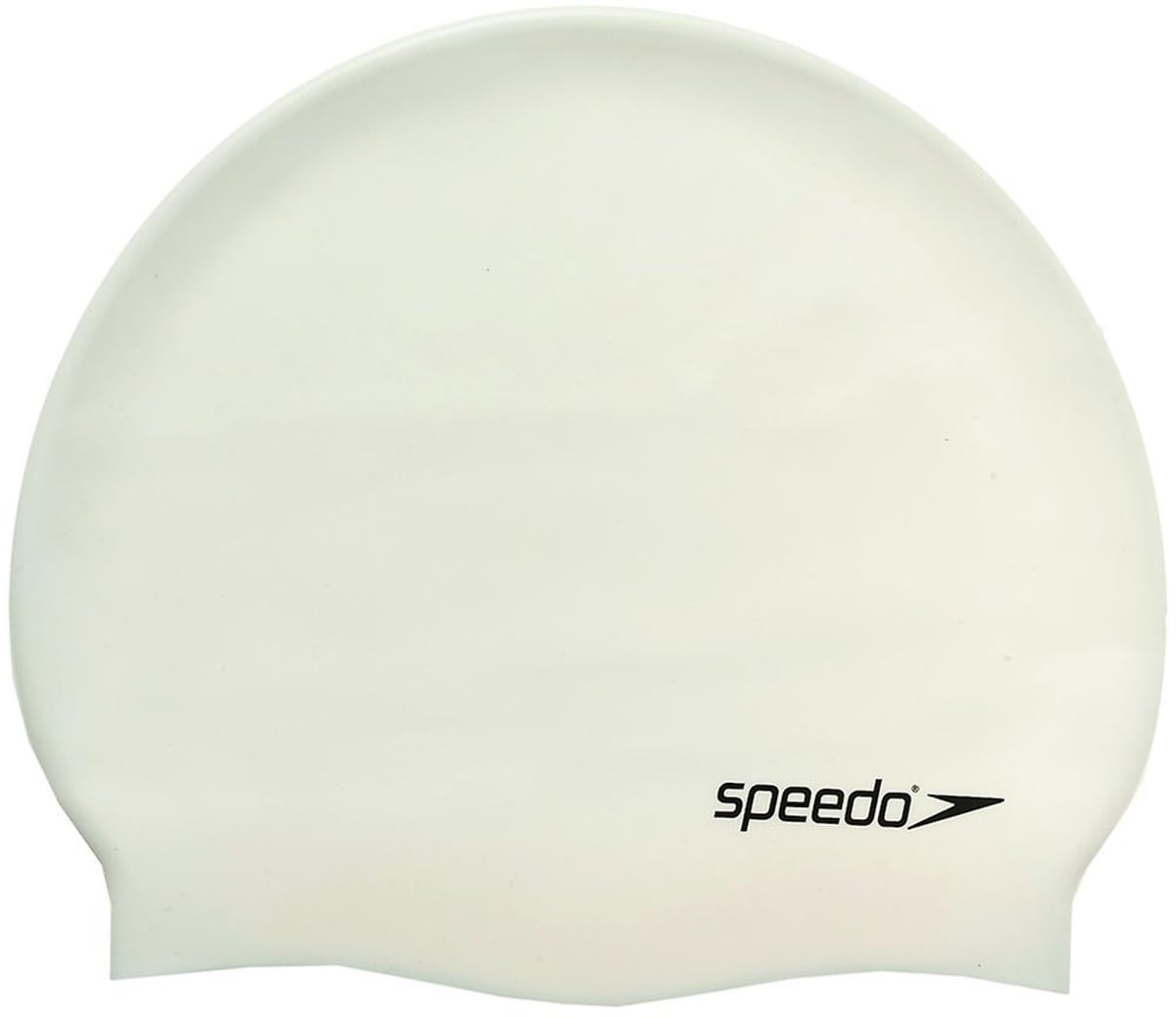SPEEDO PLAIN FLAT SILIKON YUZUCU BONESI - BEYAZ