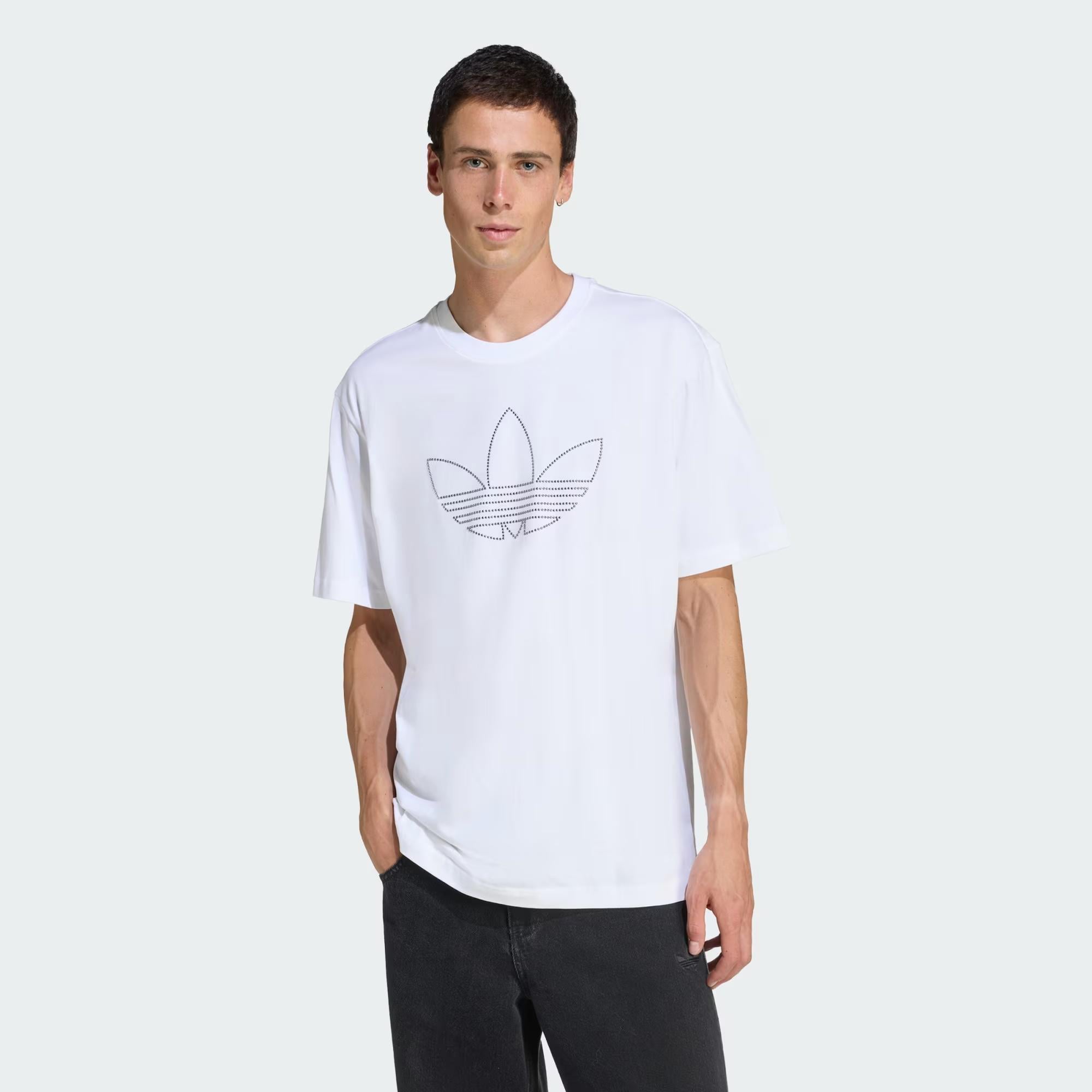 STUDDED TEE - ADIDAS SIYAH