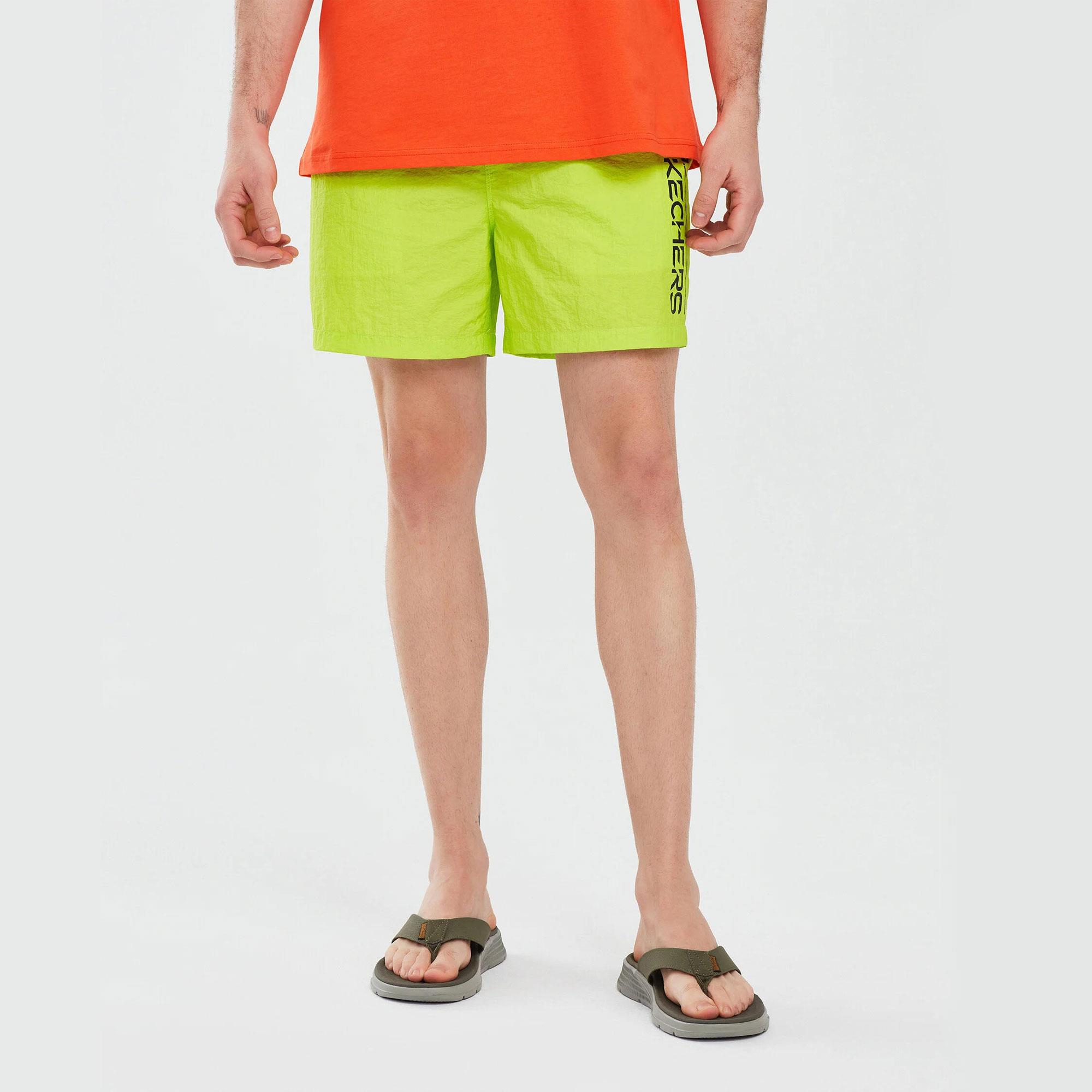 Swimwear M 5 inch Swimshort - GÜMÜŞ/KIRMIZI
