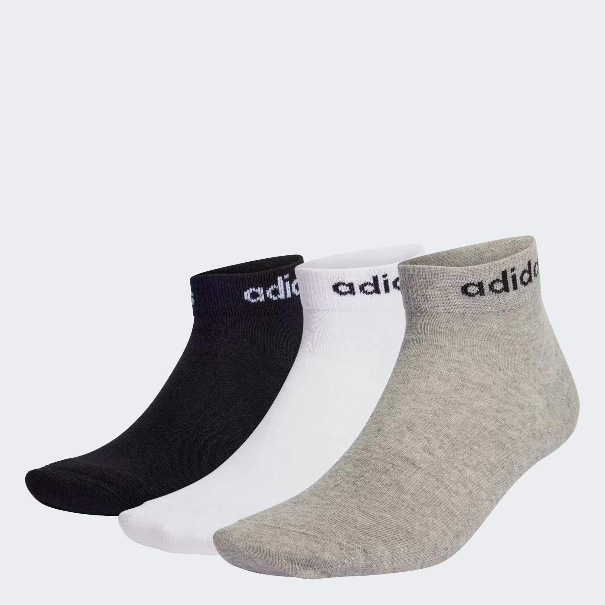 T LIN ANKLE 3P - ADIDAS SIYAH