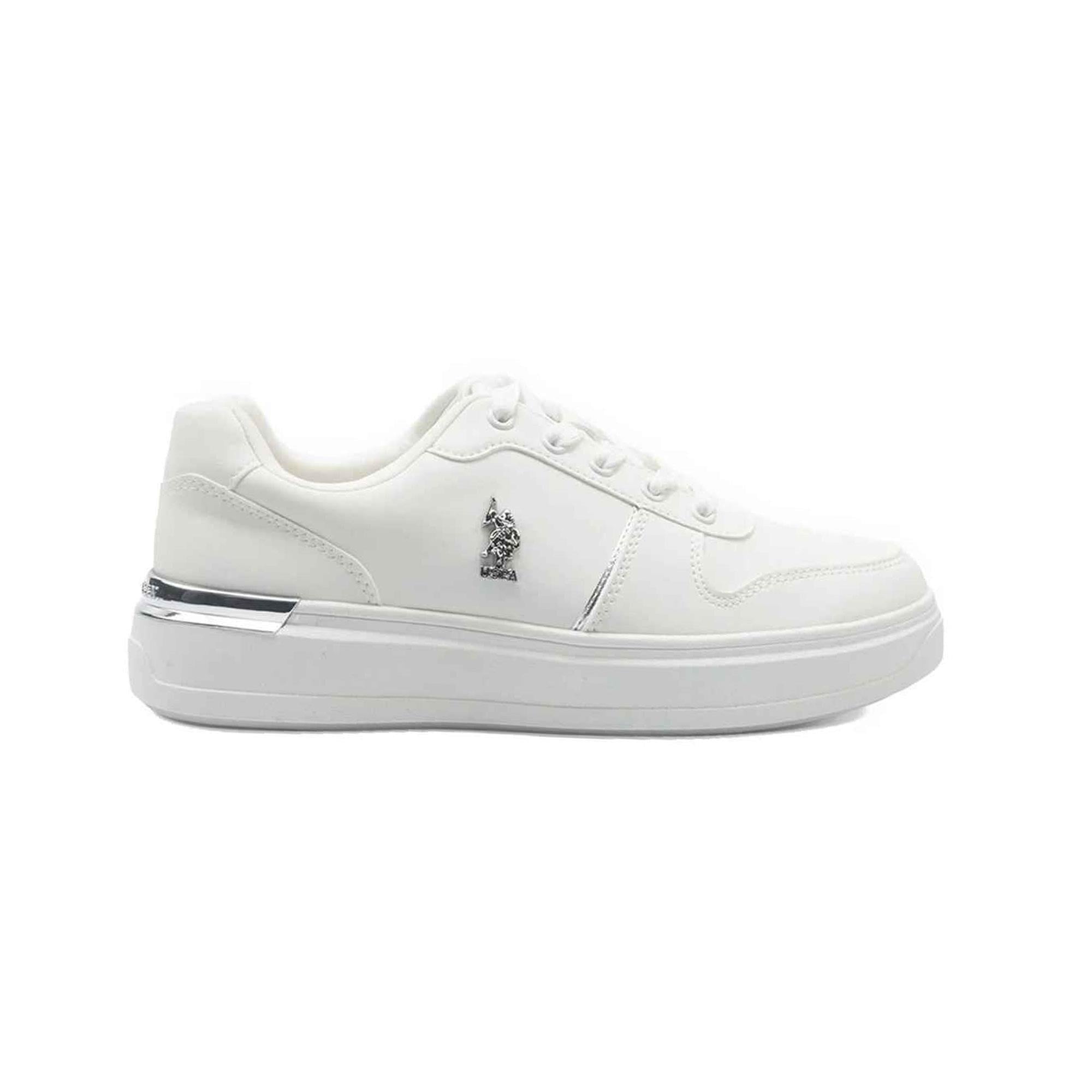 U.S. POLO ASSN. ALKA  KADIN AYAKKABI - BEYAZ