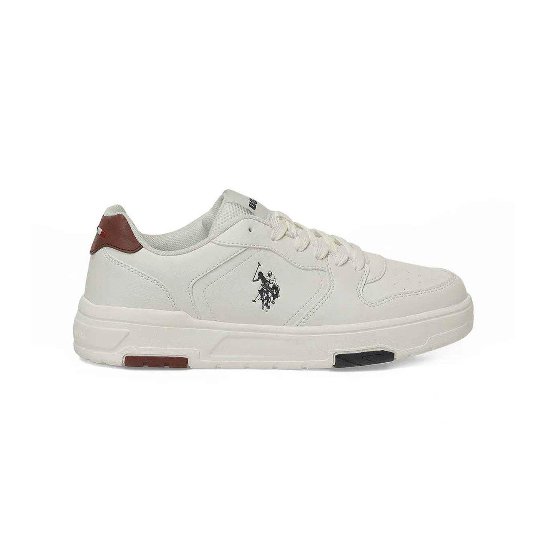 U.S. POLO ASSN. ANDY  ERKEK AYAKKABI - BEYAZ