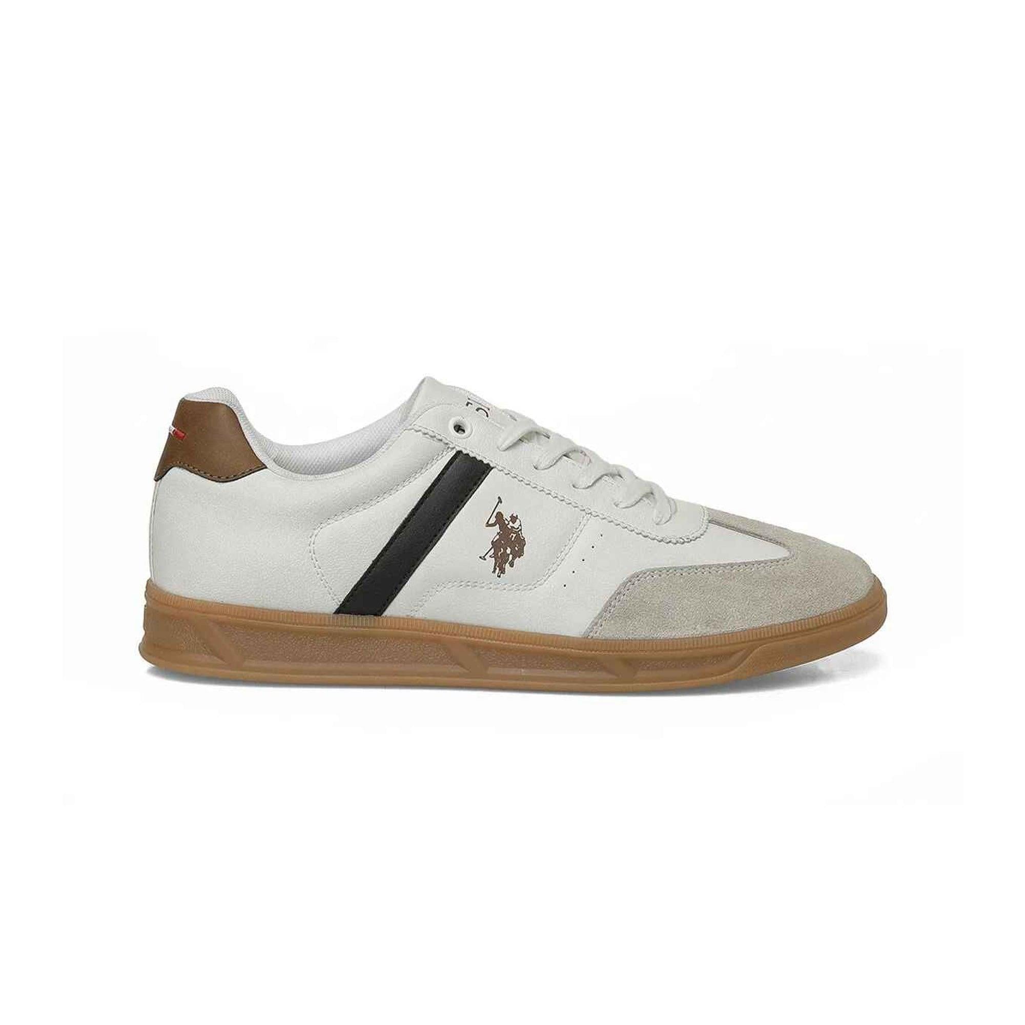 U.S. POLO ASSN. MARQUEZ  ERKEK AYAKKABI - BEYAZ