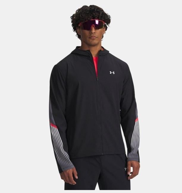 UA Velociti Storm Hooded Jkt - SİYAH