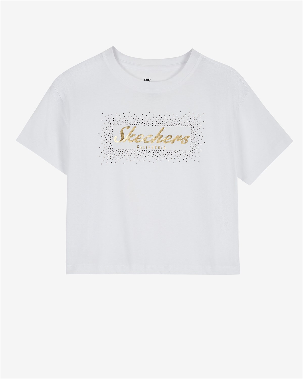 W Graphic Tee Shiny Logo T-Shirt - SİYAH(MAT)