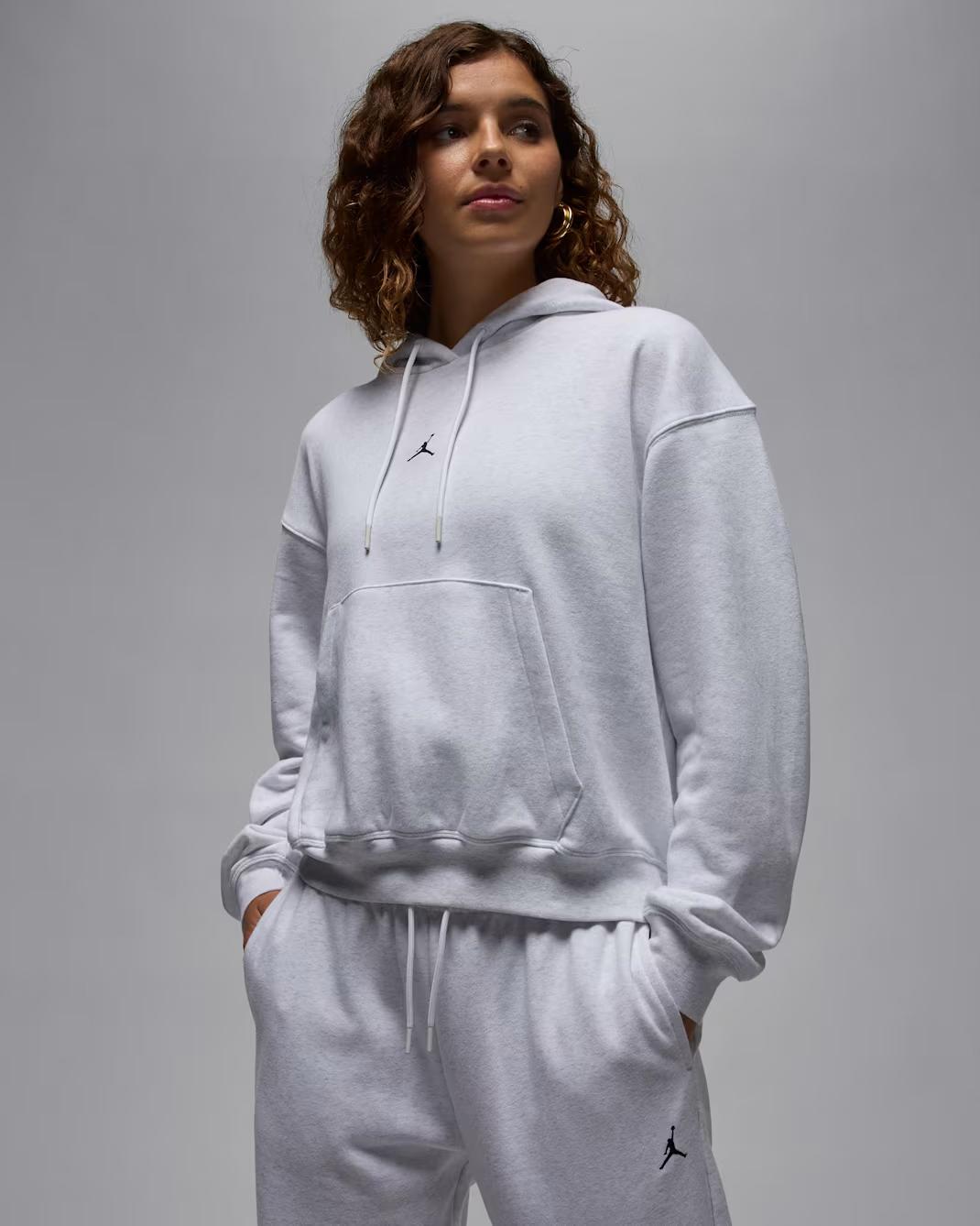 W J SPT DF CSVR FLC HOODIE - ŞAMPANYA