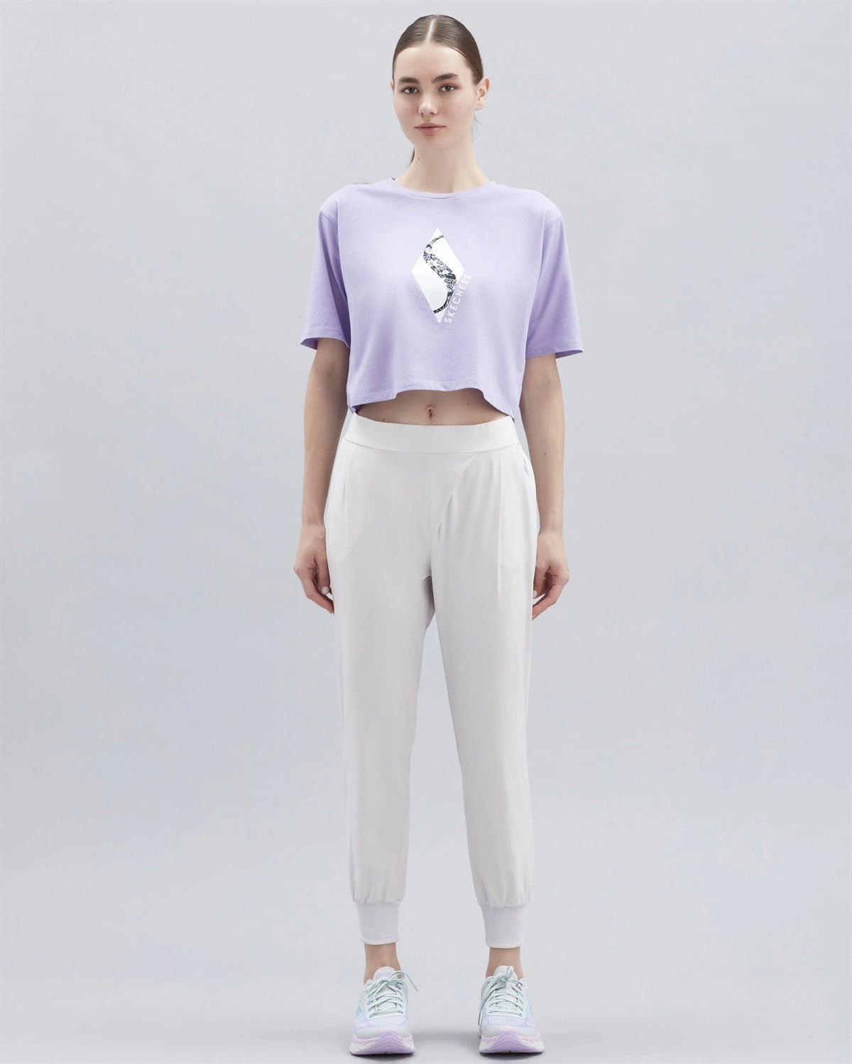 W Micro Coll Daily Jogger Pant - AÇIK BEJ