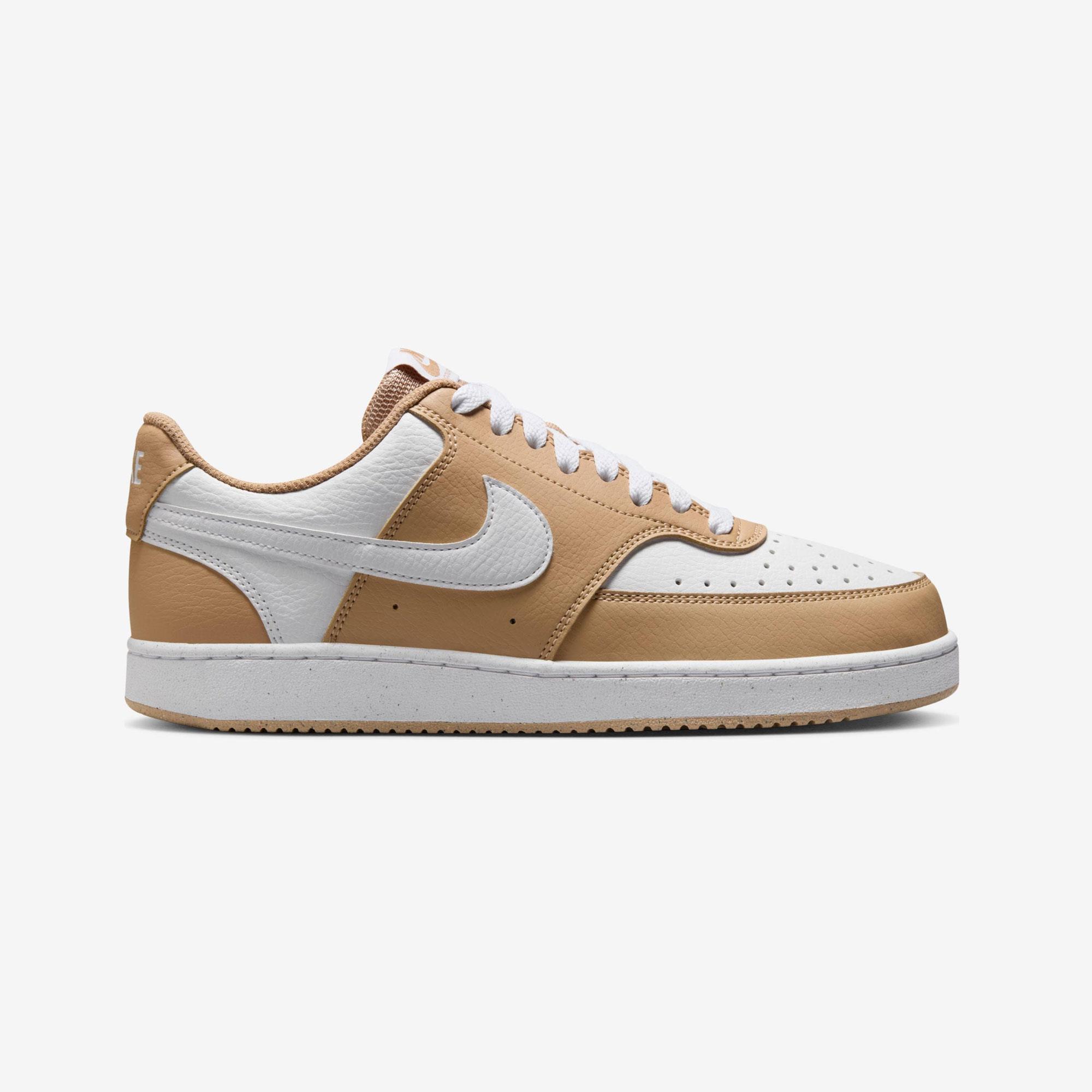 W NIKE COURT VISION LO NN - KAHVE/BEJ