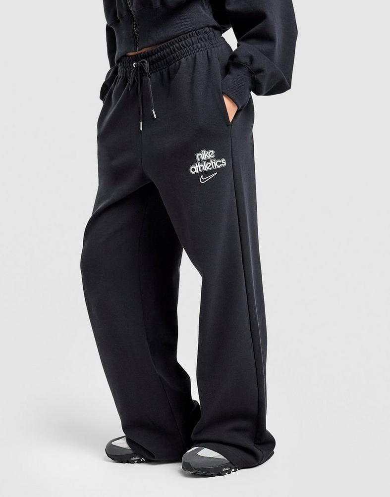 W NK PHNX FLC HR PANT WD GLS - BEYAZ