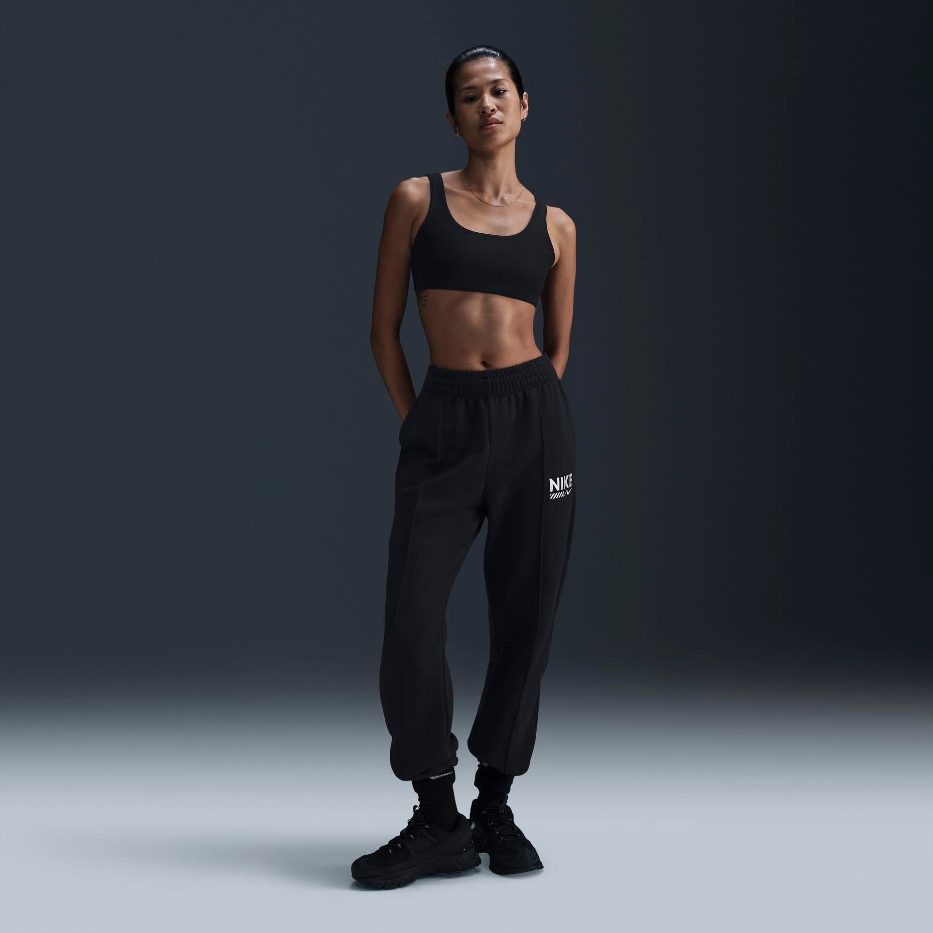 W NSW FLC PANT GLS - BEYAZ