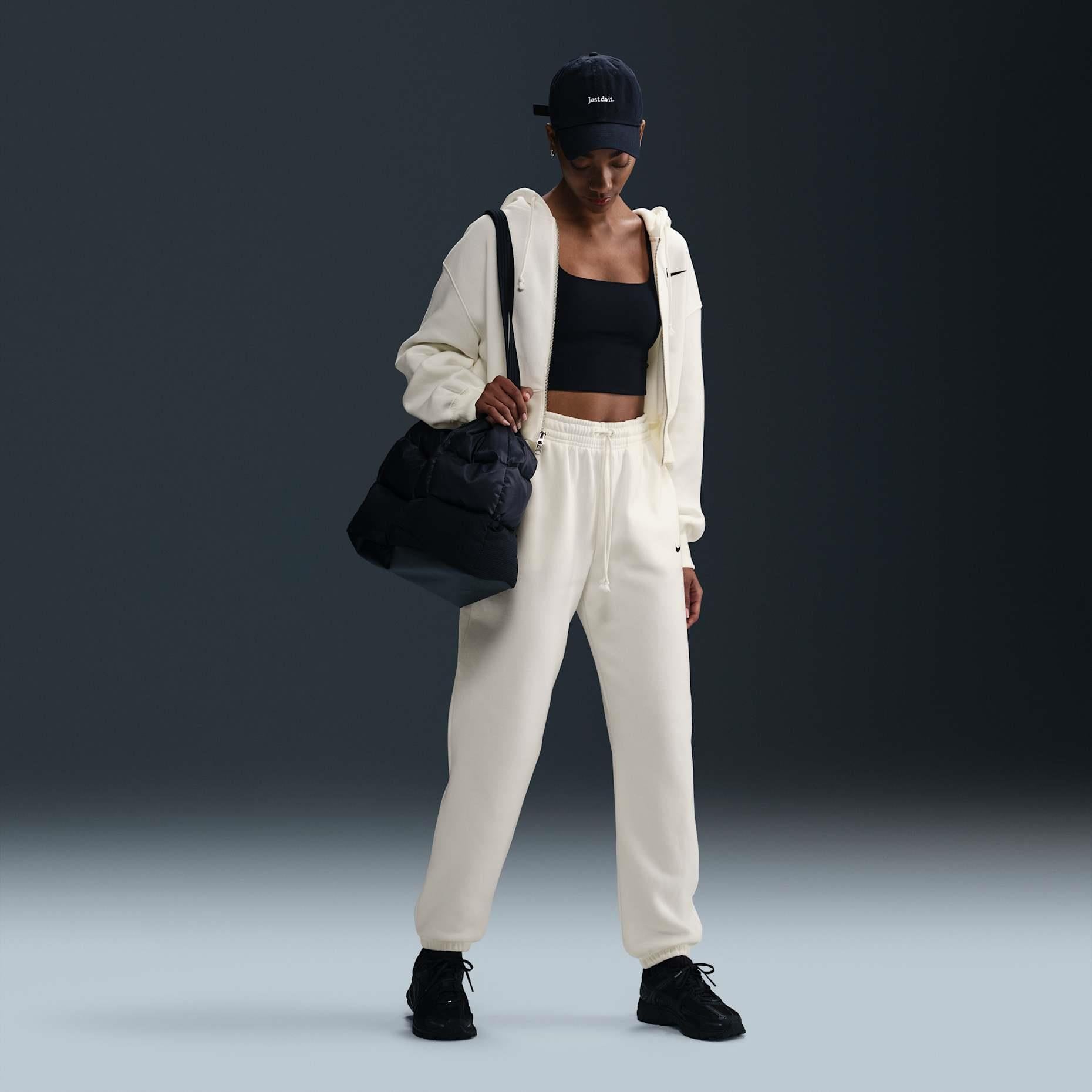 W NSW PHNX FLC HR OS PANT 2 - FUŞYA