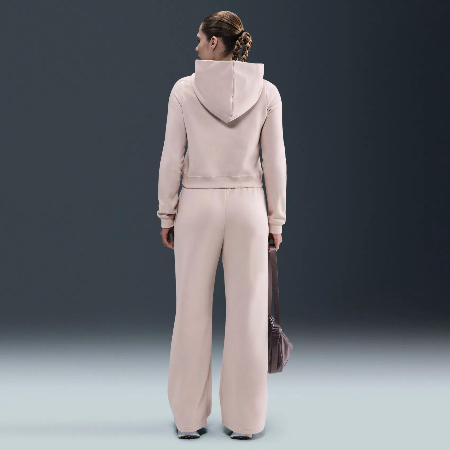 W NSW PHNX FLC SHRUNKEN HOODIE - TABA(BASKILI)