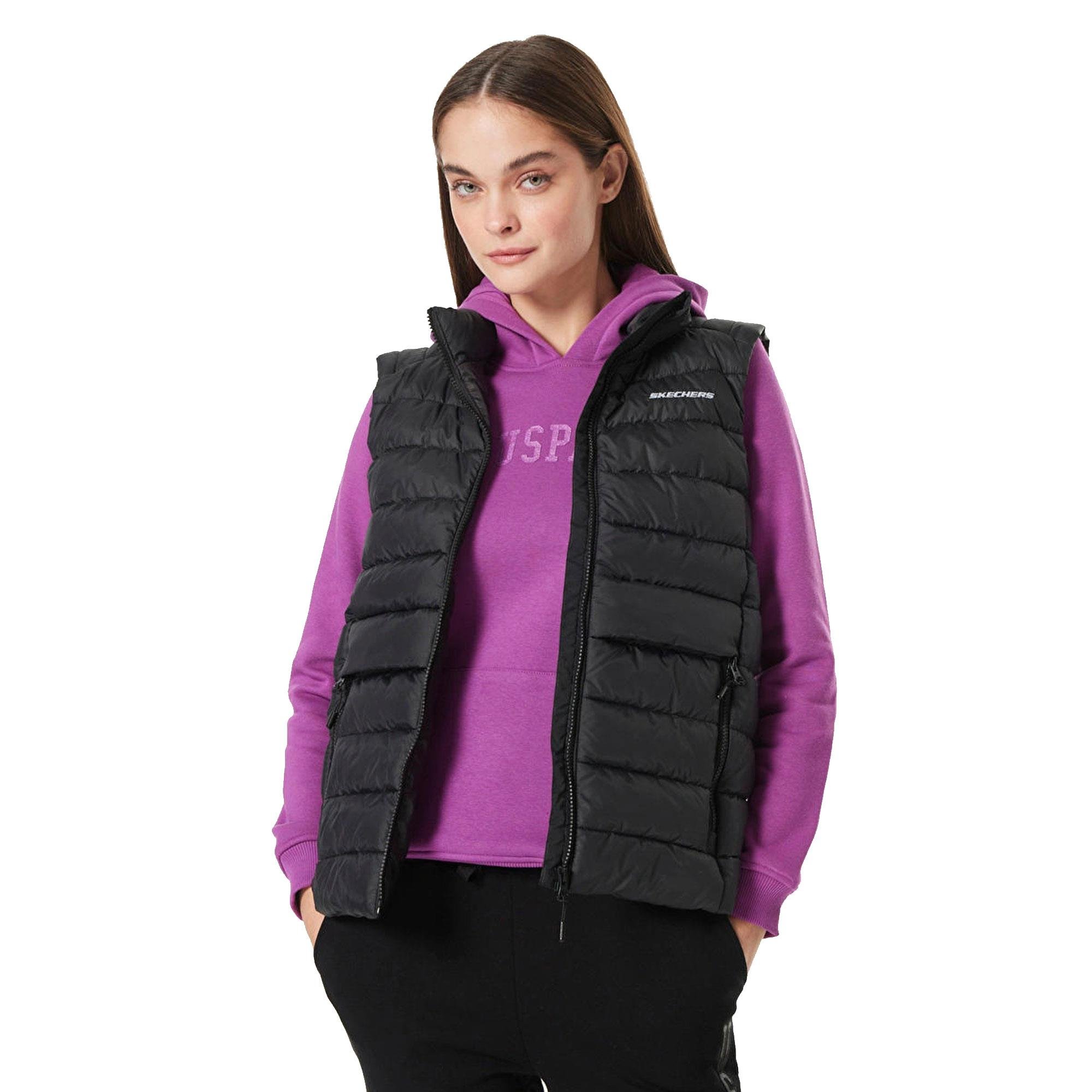 W Outerwear Padded Vest - SİYAH