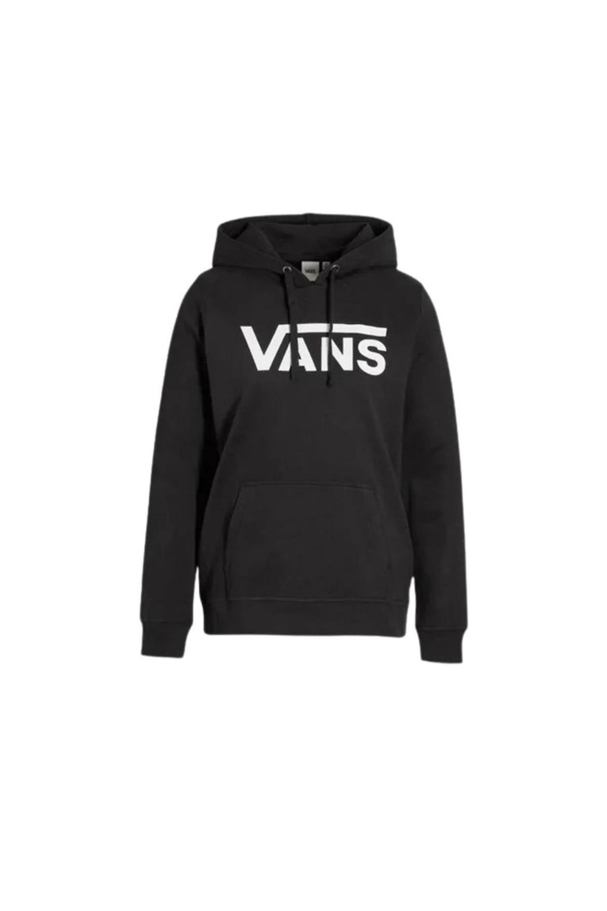 WM DROP V LOGO HOODIE-B - SIYAH