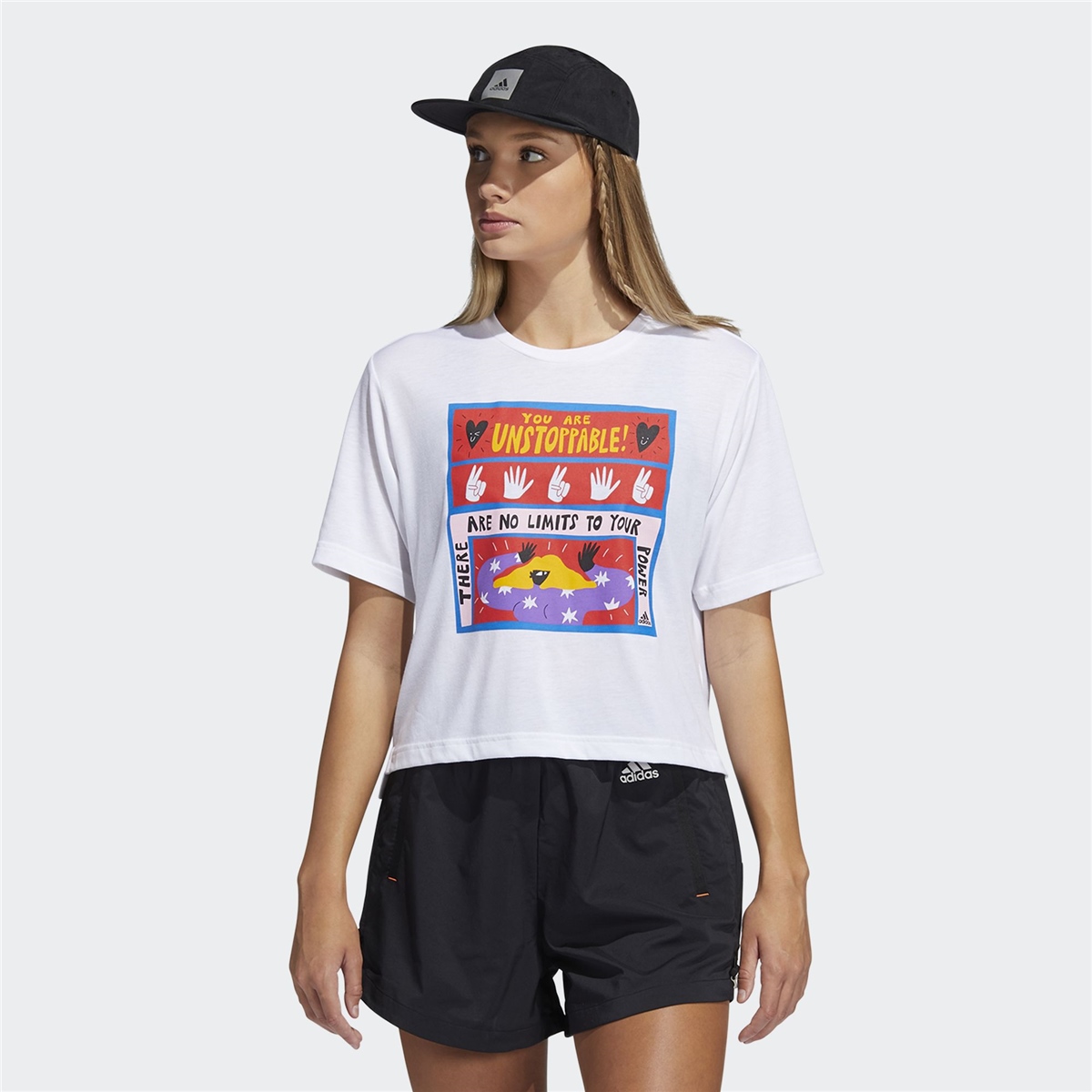 adidas Egle Gfx Training Kadın Tişört GN9145 | Etichet Sport