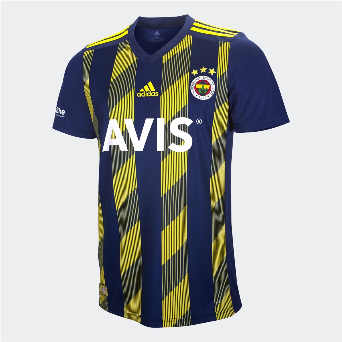 adidas Fenerbahçe 18/19 Erkek Çubuklu Forma FQ6694 | Etichet Sport