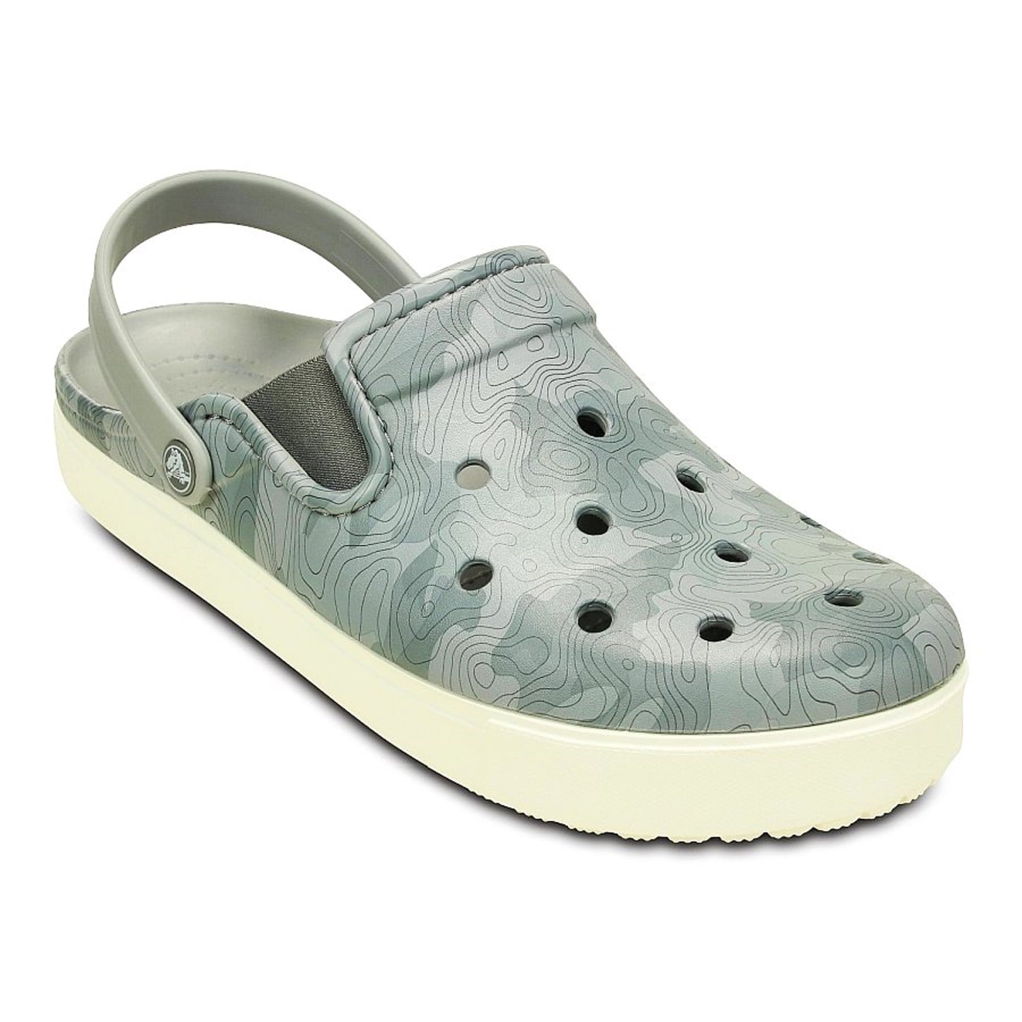 CROCS CİTİLANE TOPOGRAPHİCAL CLOG TERLİK - GRİ/BEYAZ Ürün kodu